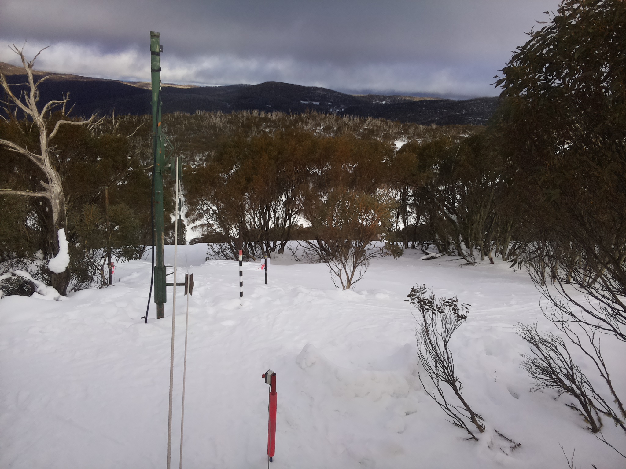 Bogong Web Cam 3:30pm Saturday 2nd of August 2025