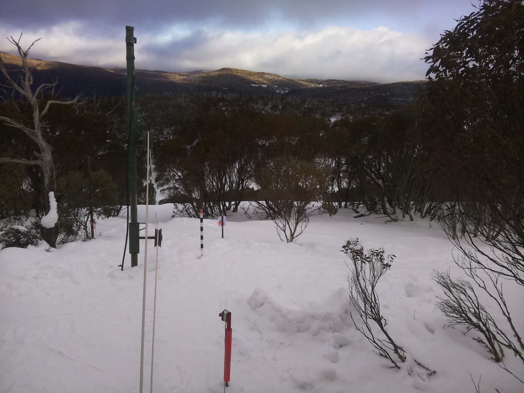 Bogong Web Cam 4:20pm Saturday 2nd of August 2025