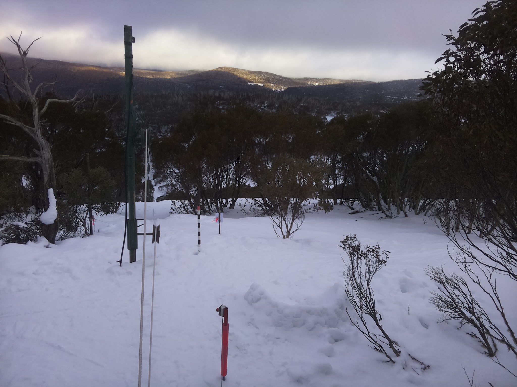 Bogong Web Cam 4:30pm Saturday 2nd of August 2025