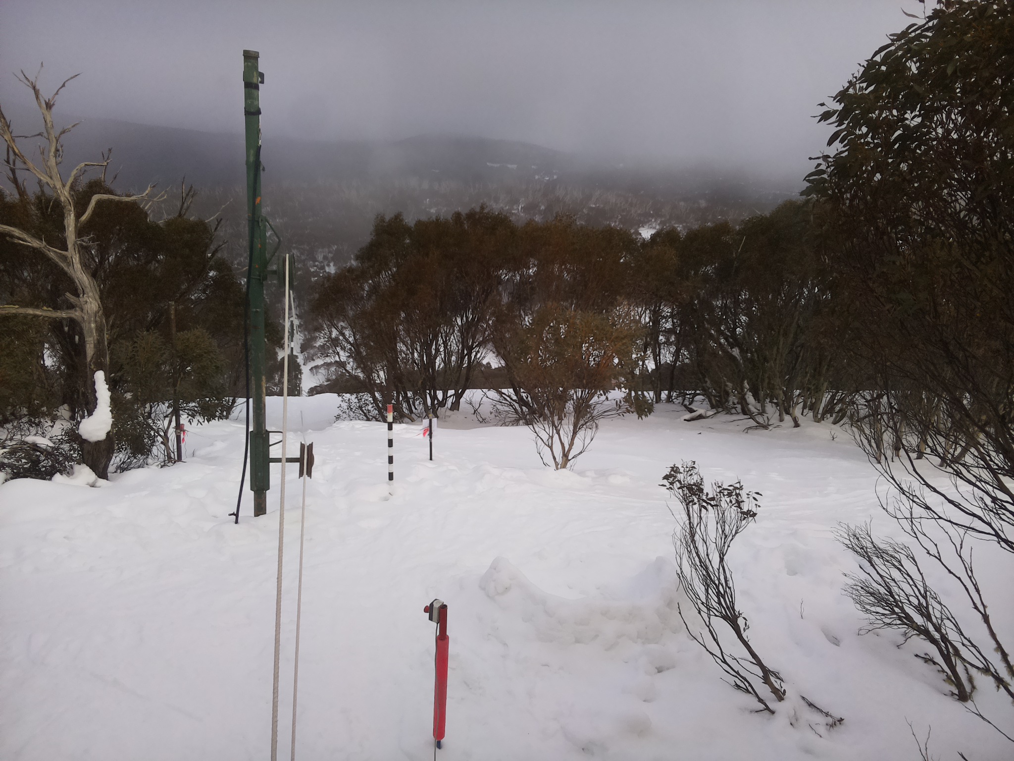 Bogong Web Cam 4:40pm Saturday 2nd of August 2025