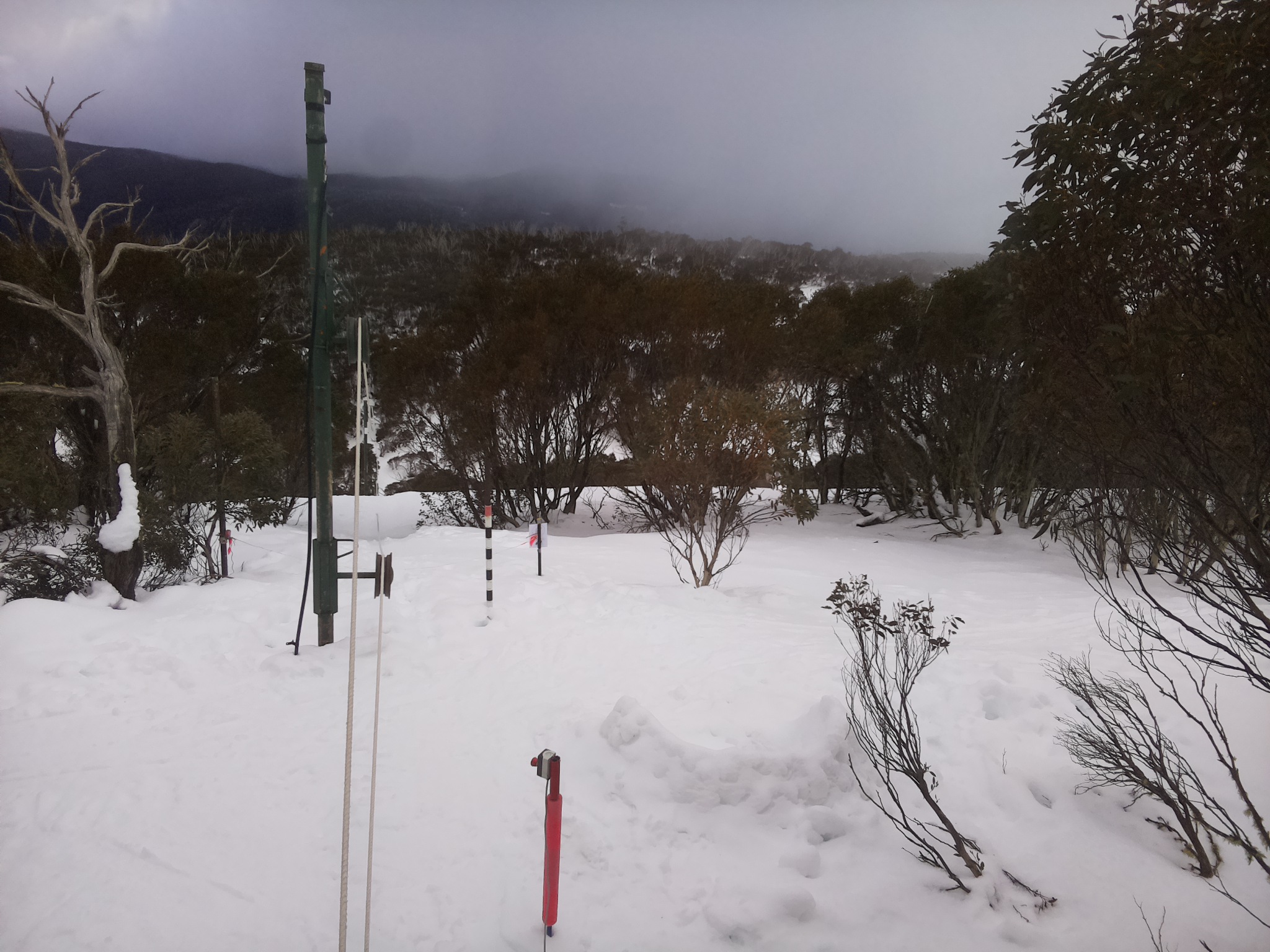 Bogong Web Cam 4:50pm Saturday 2nd of August 2025