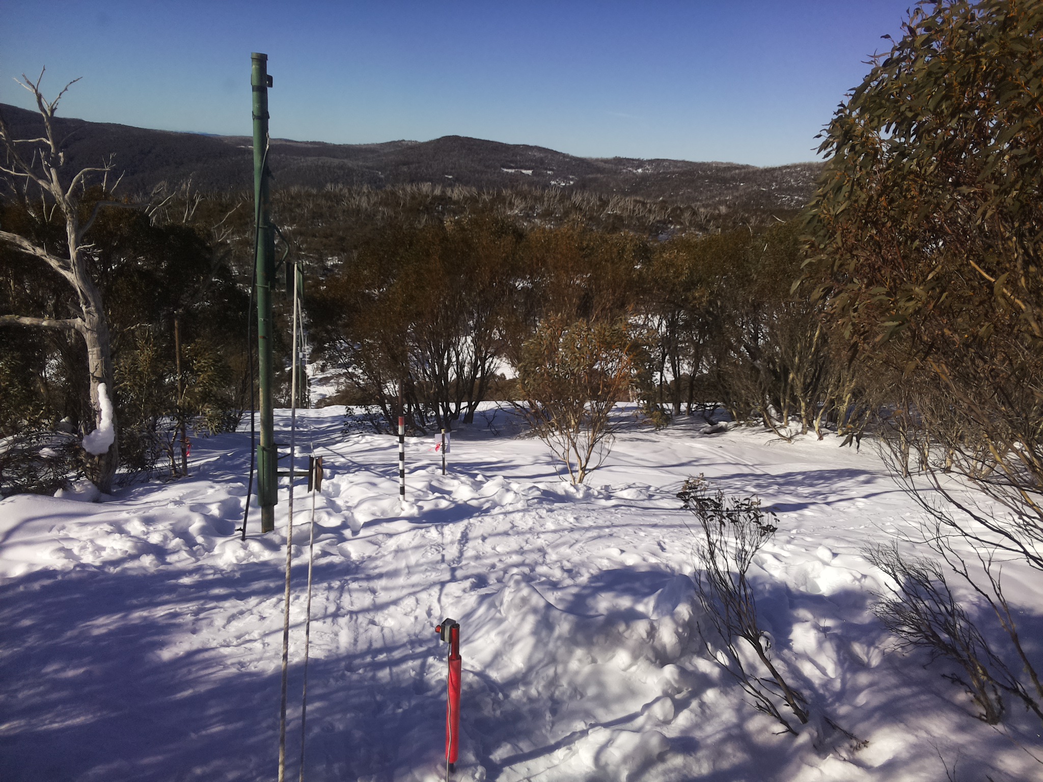 Bogong Web Cam 9:50am Sunday 3rd of August 2025
