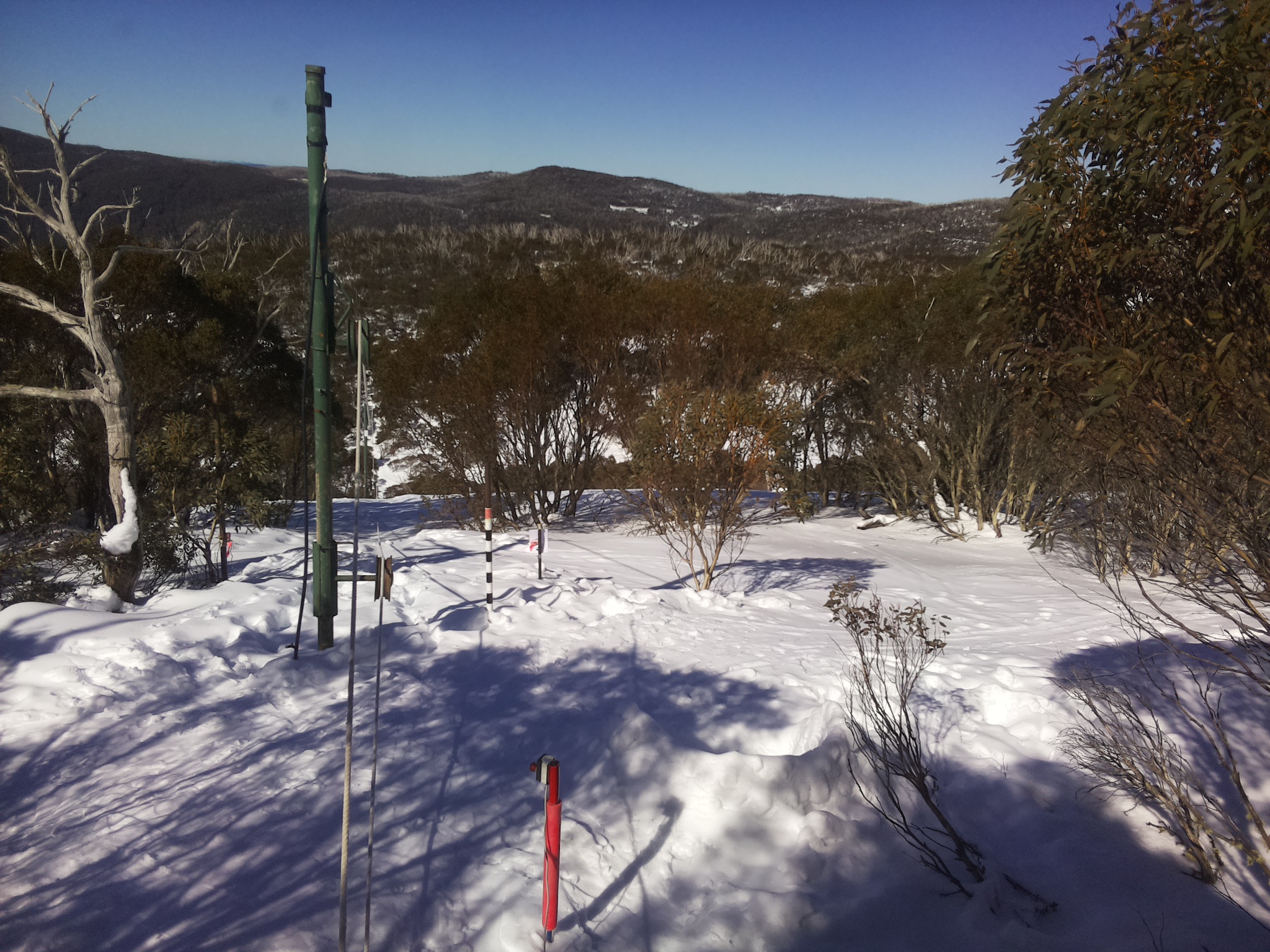 Bogong Web Cam 11:40am Sunday 3rd of August 2025