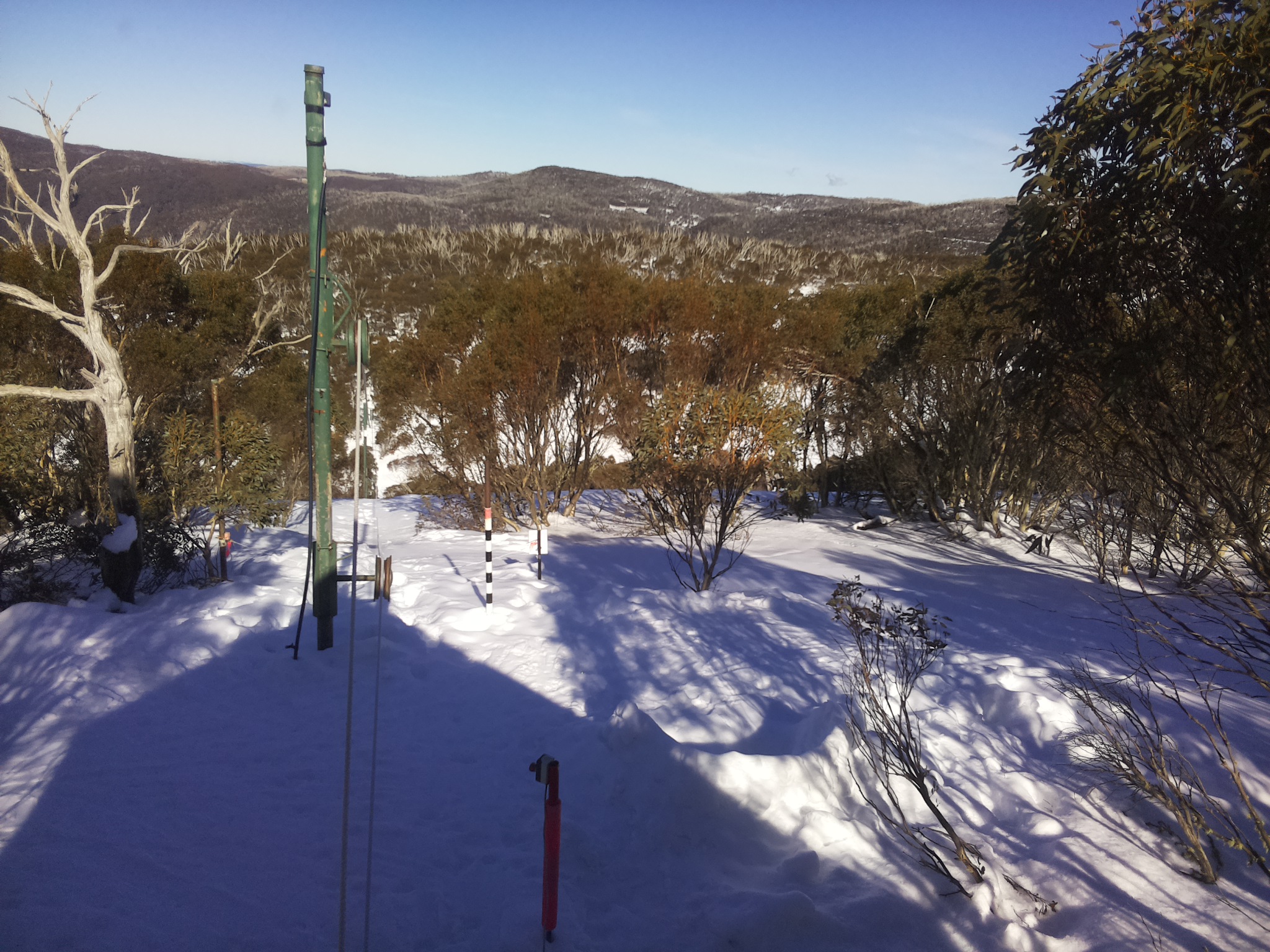 Bogong Web Cam 2:20pm Sunday 3rd of August 2025
