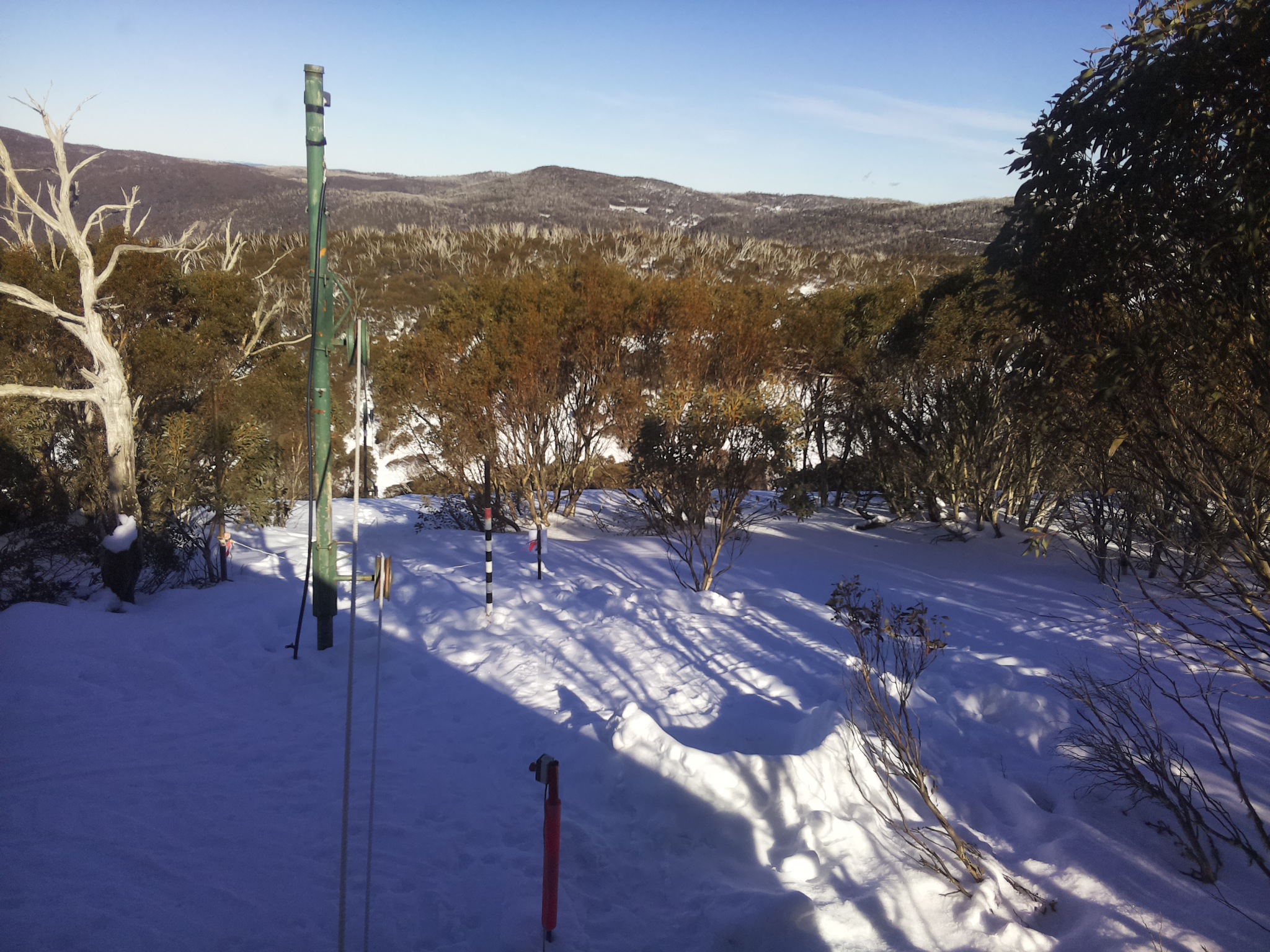 Bogong Web Cam 3:00pm Sunday 3rd of August 2025
