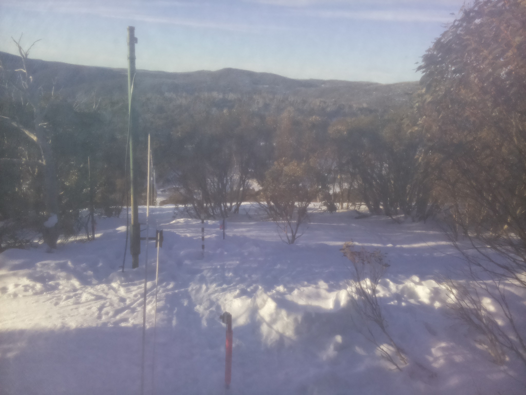 Bogong Web Cam 8:00am Monday 4th of August 2025
