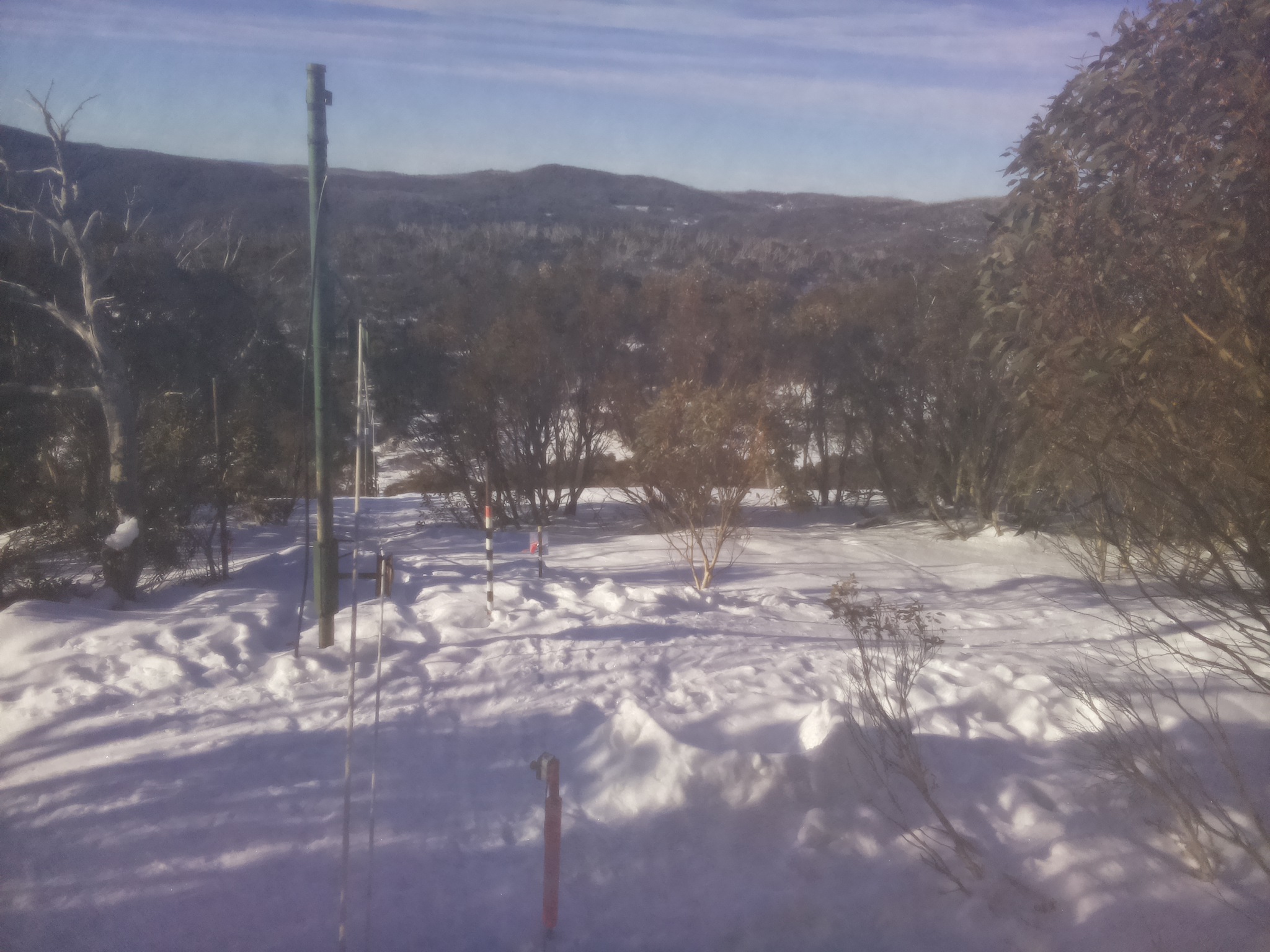 Bogong Web Cam 9:00am Monday 4th of August 2025