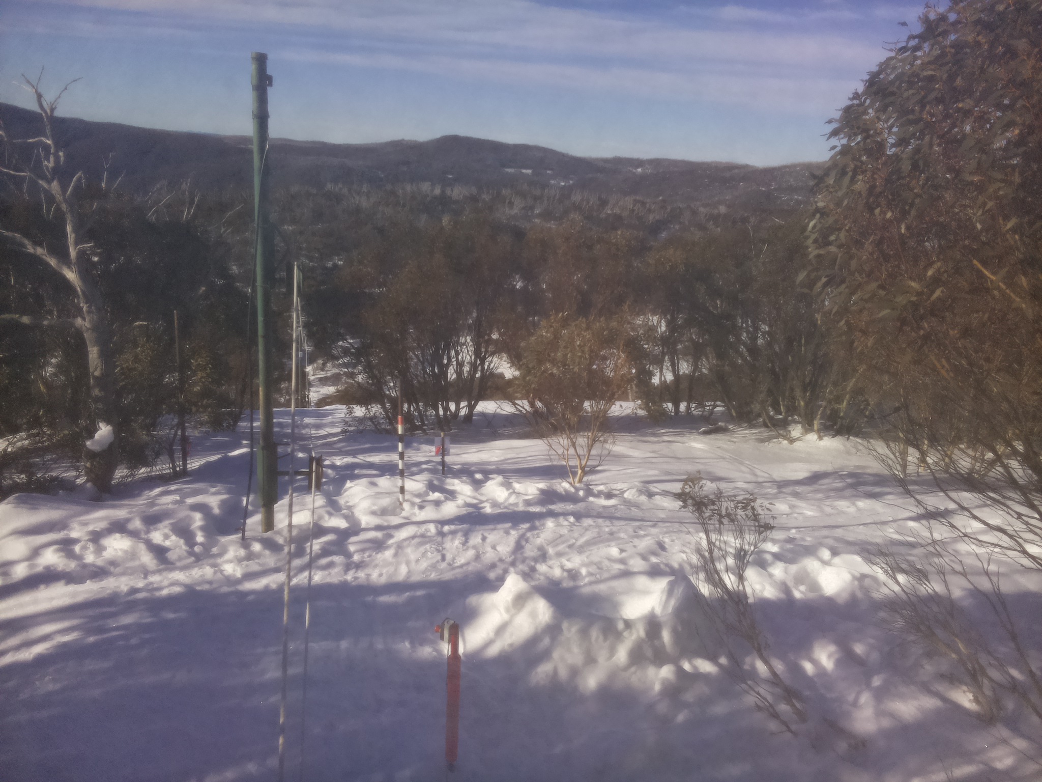 Bogong Web Cam 9:10am Monday 4th of August 2025