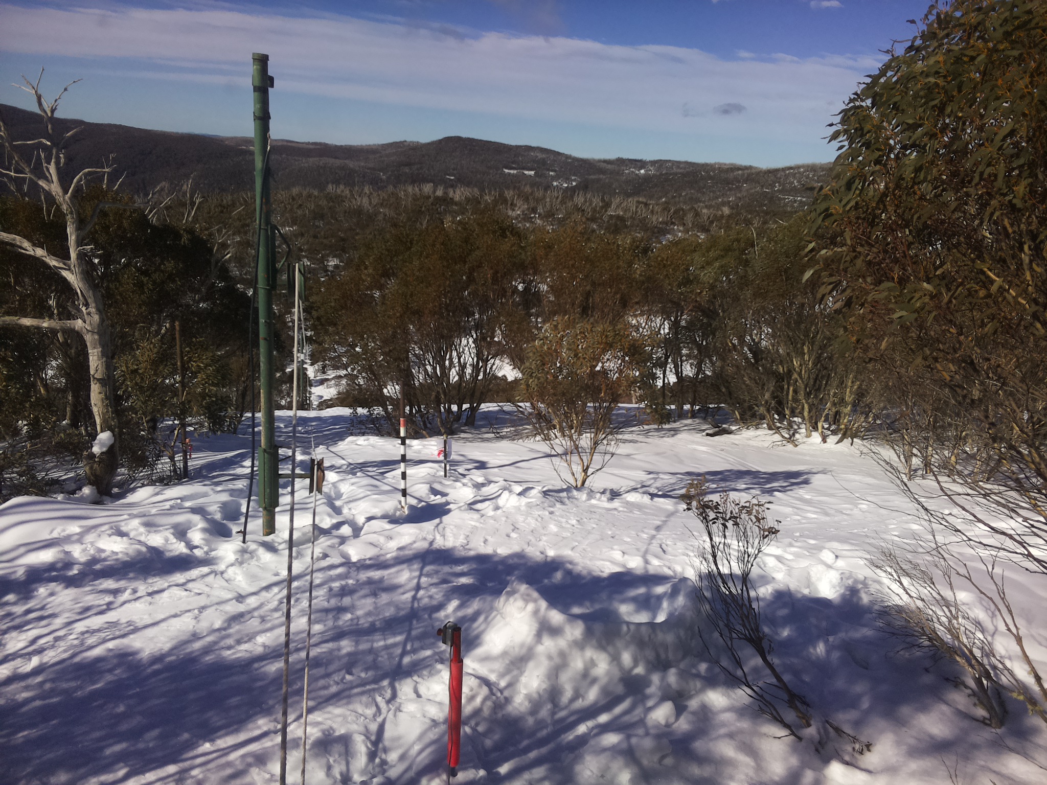 Bogong Web Cam 10:30am Monday 4th of August 2025
