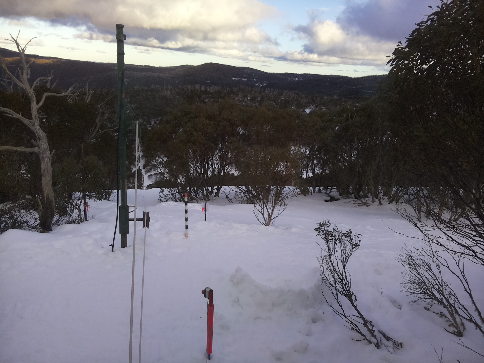 Bogong Web Cam 4:40pm Monday 4th of August 2025