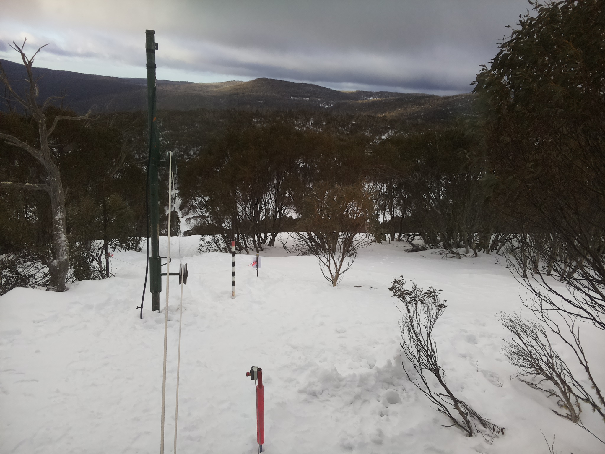 Bogong Web Cam 8:00am Wednesday 6th of August 2025