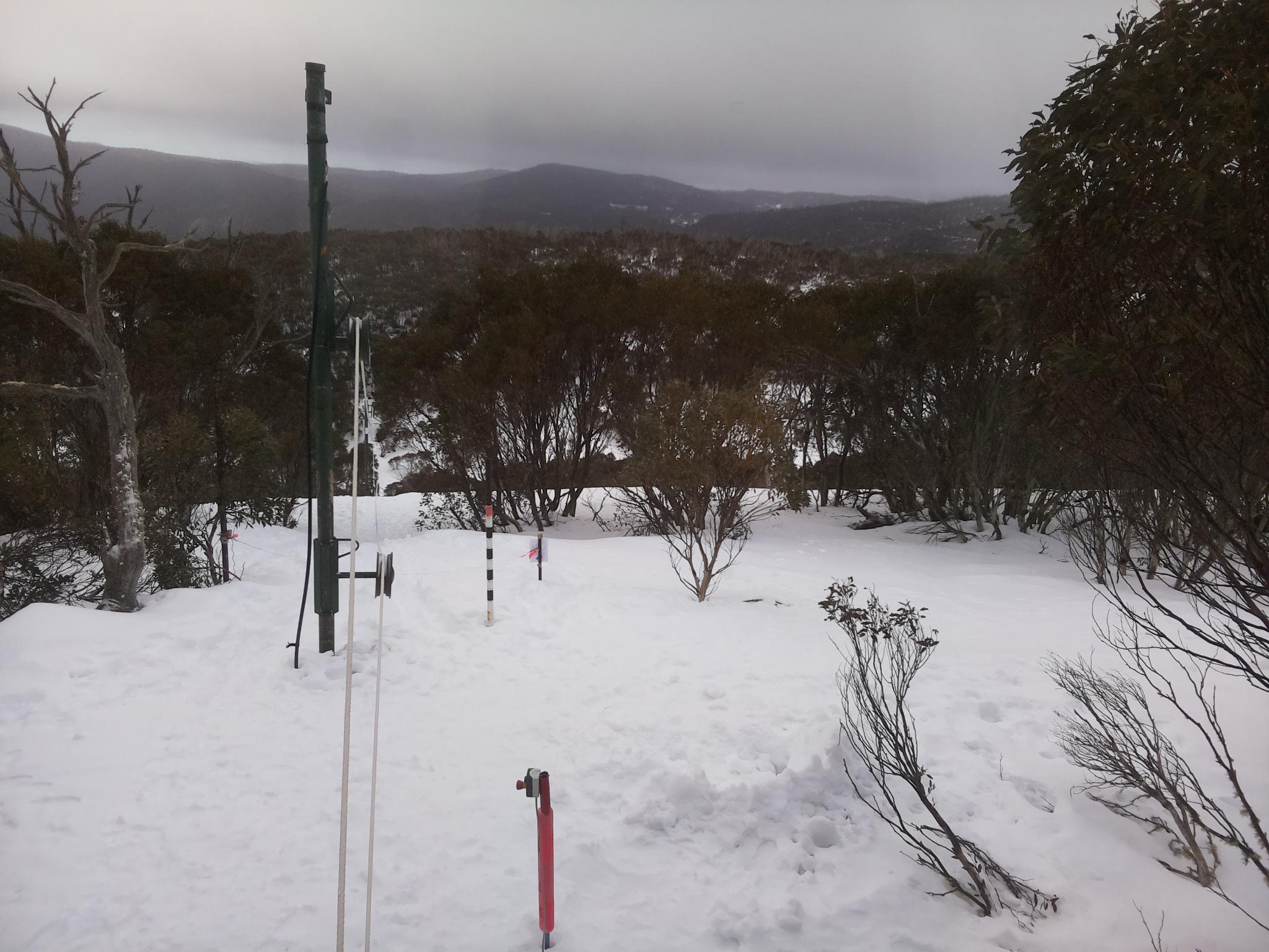 Bogong Web Cam 8:30am Wednesday 6th of August 2025