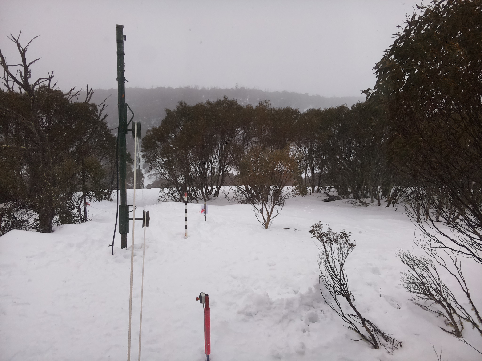 Bogong Web Cam 10:50am Wednesday 6th of August 2025