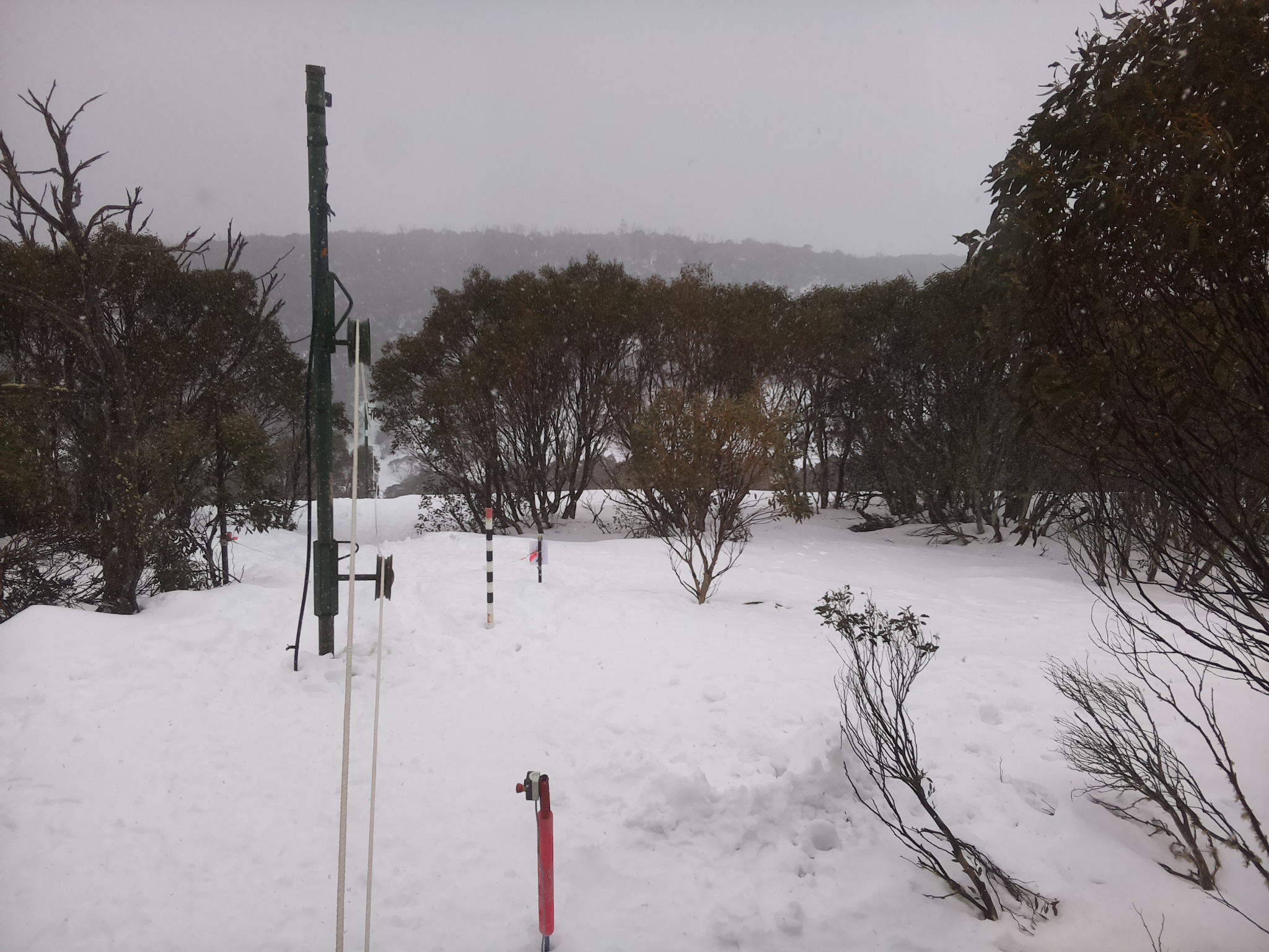 Bogong Web Cam 11:00am Wednesday 6th of August 2025
