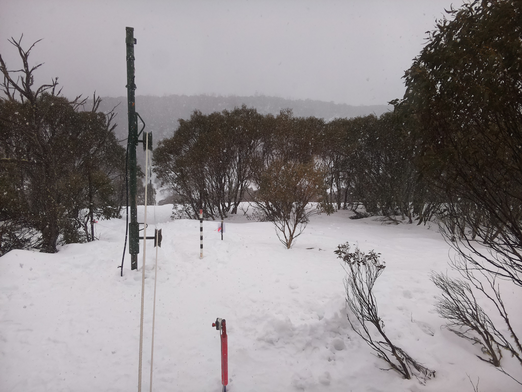 Bogong Web Cam 11:30am Wednesday 6th of August 2025