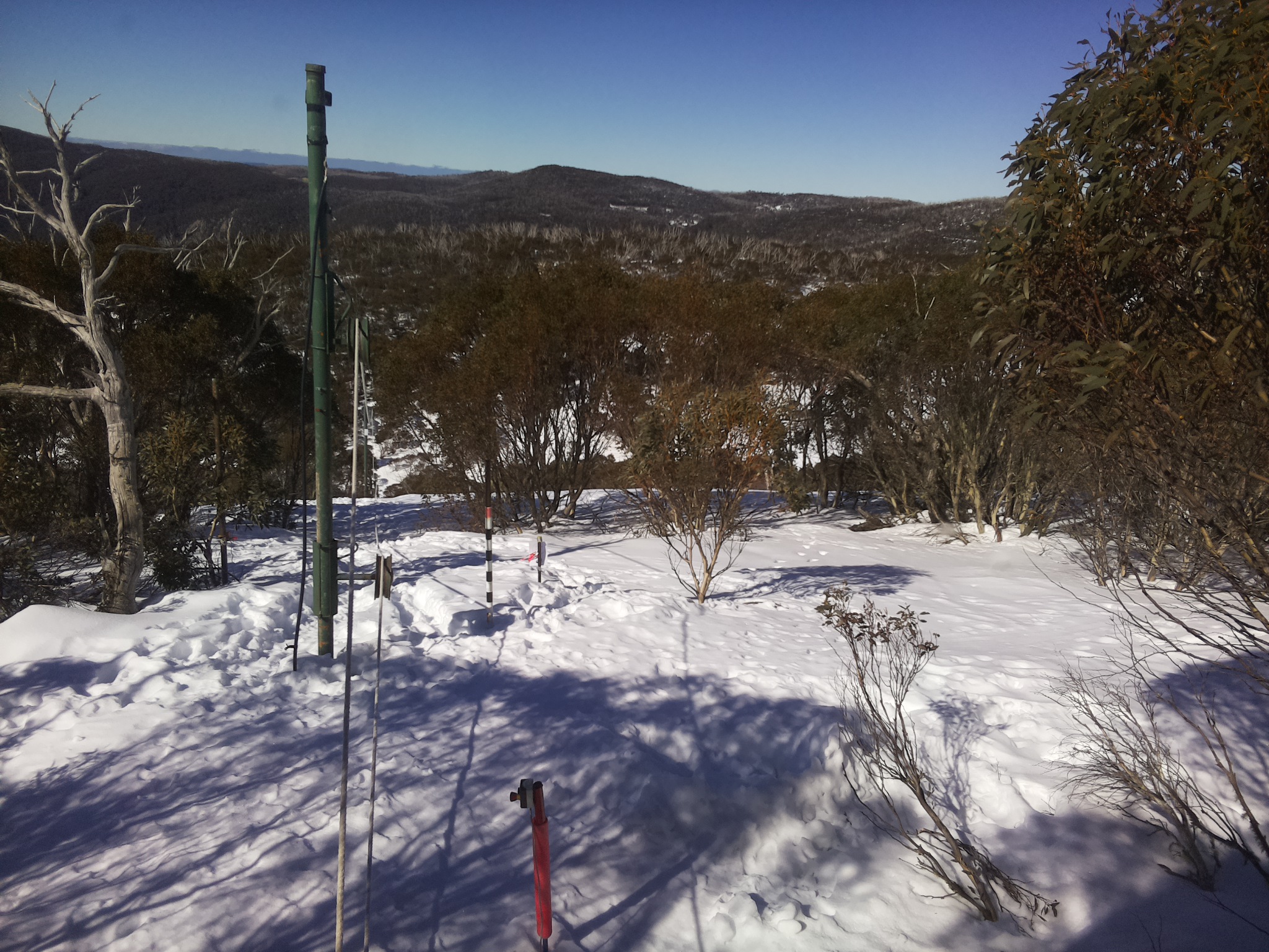 Bogong Web Cam 11:10am Thursday 7th of August 2025