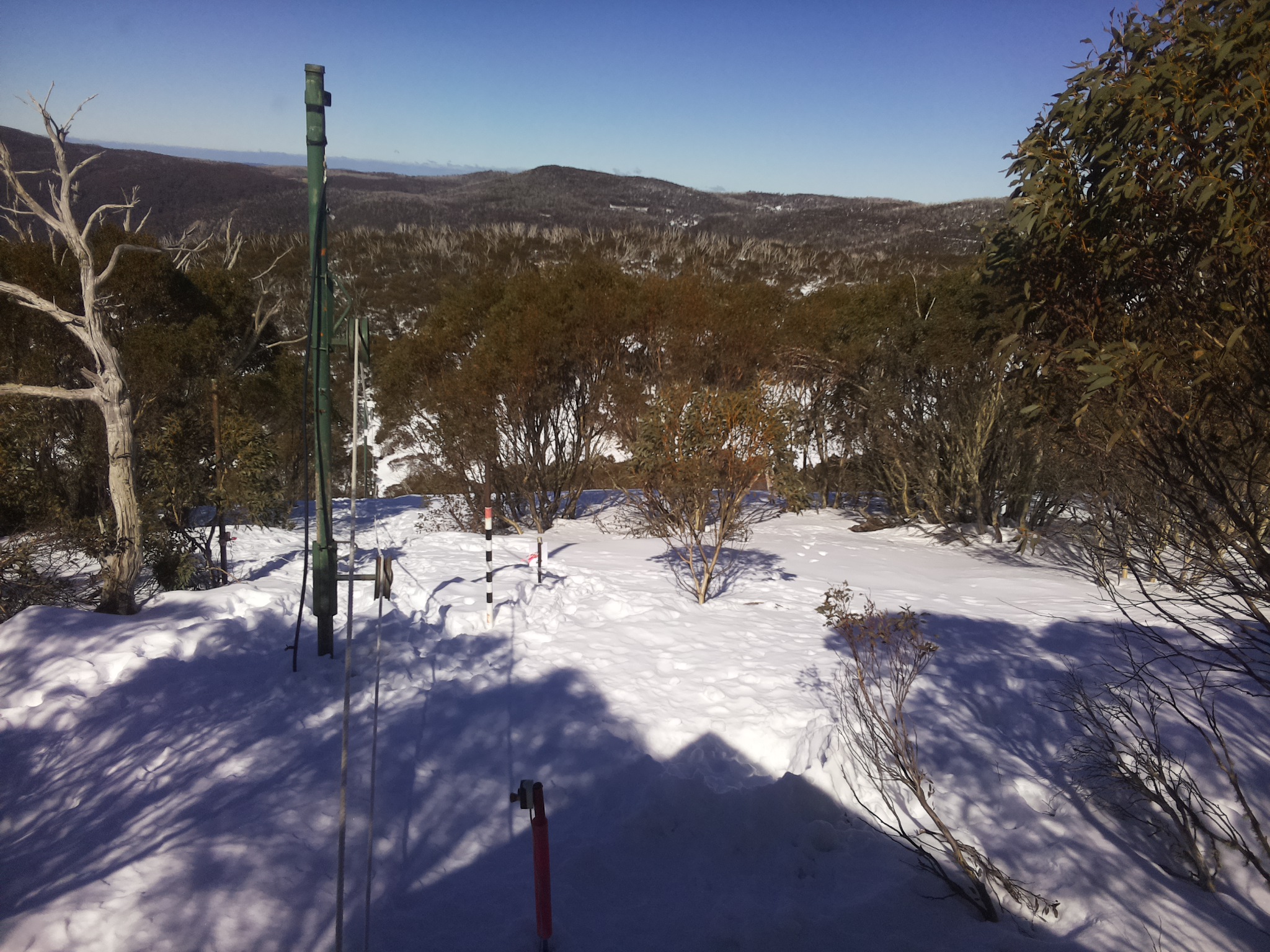 Bogong Web Cam 12:50pm Thursday 7th of August 2025