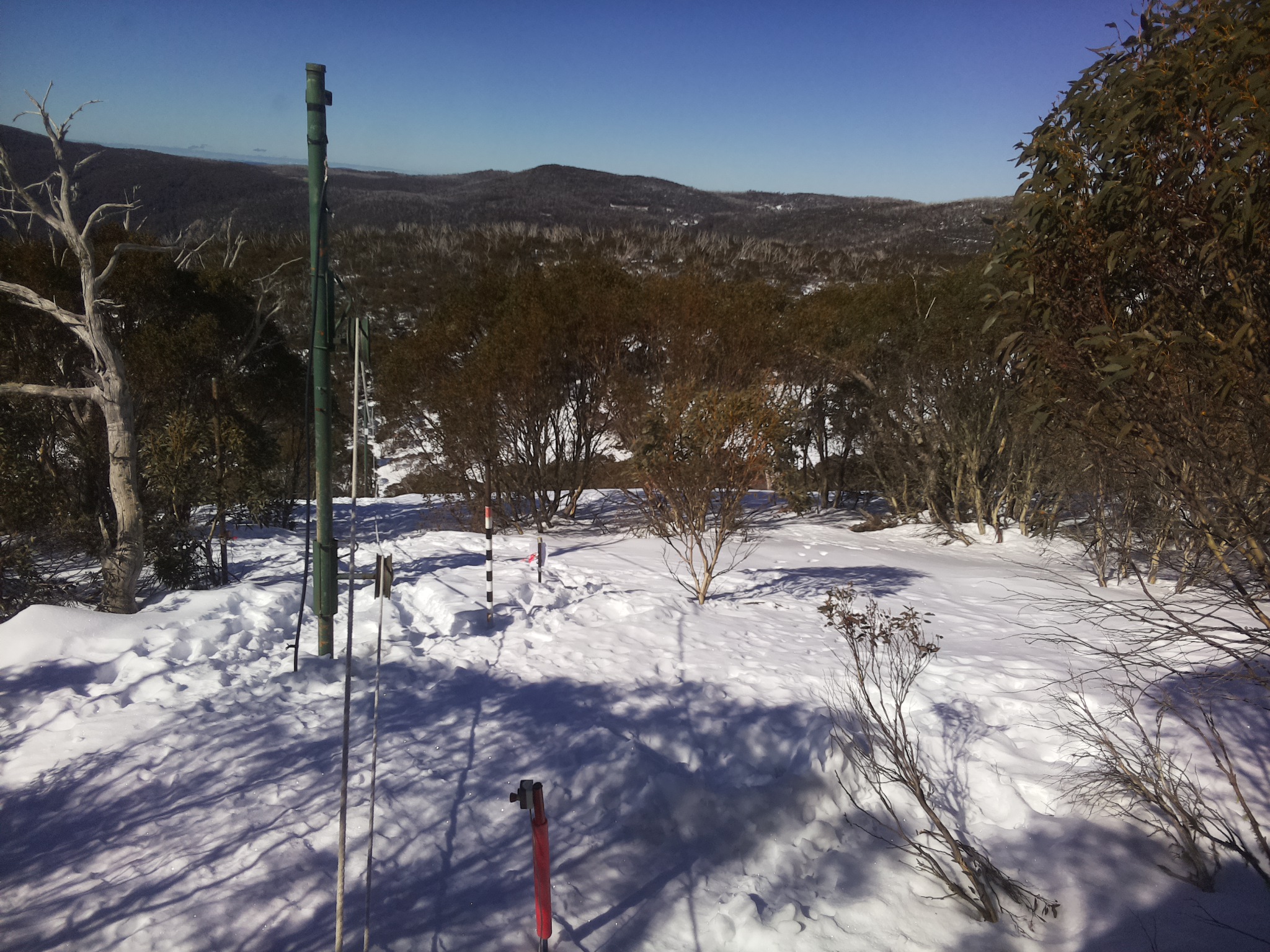 Bogong Web Cam 11:10am Saturday 9th of August 2025