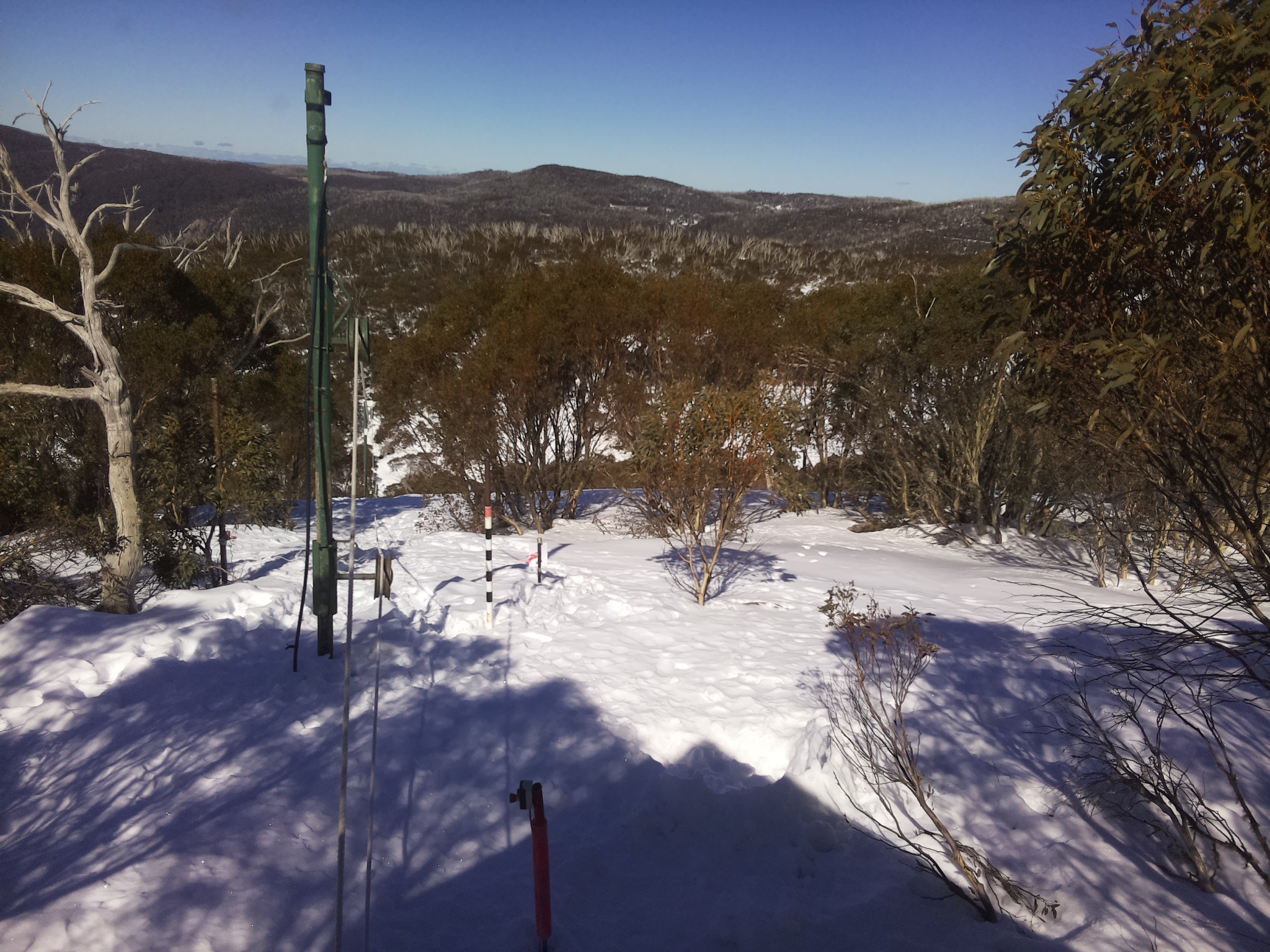 Bogong Web Cam 12:50pm Saturday 9th of August 2025