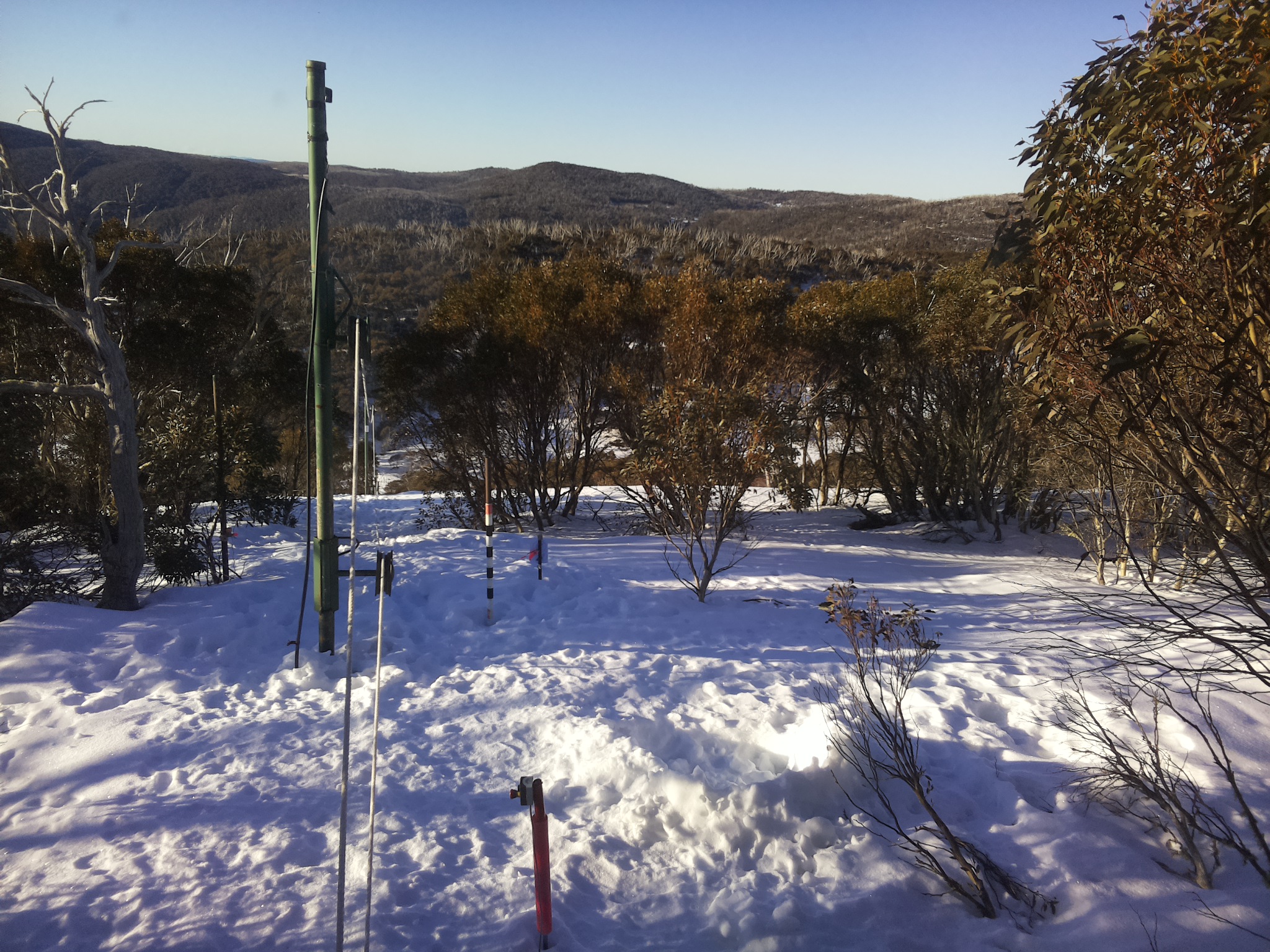 Bogong Web Cam 8:10am Sunday 10th of August 2025