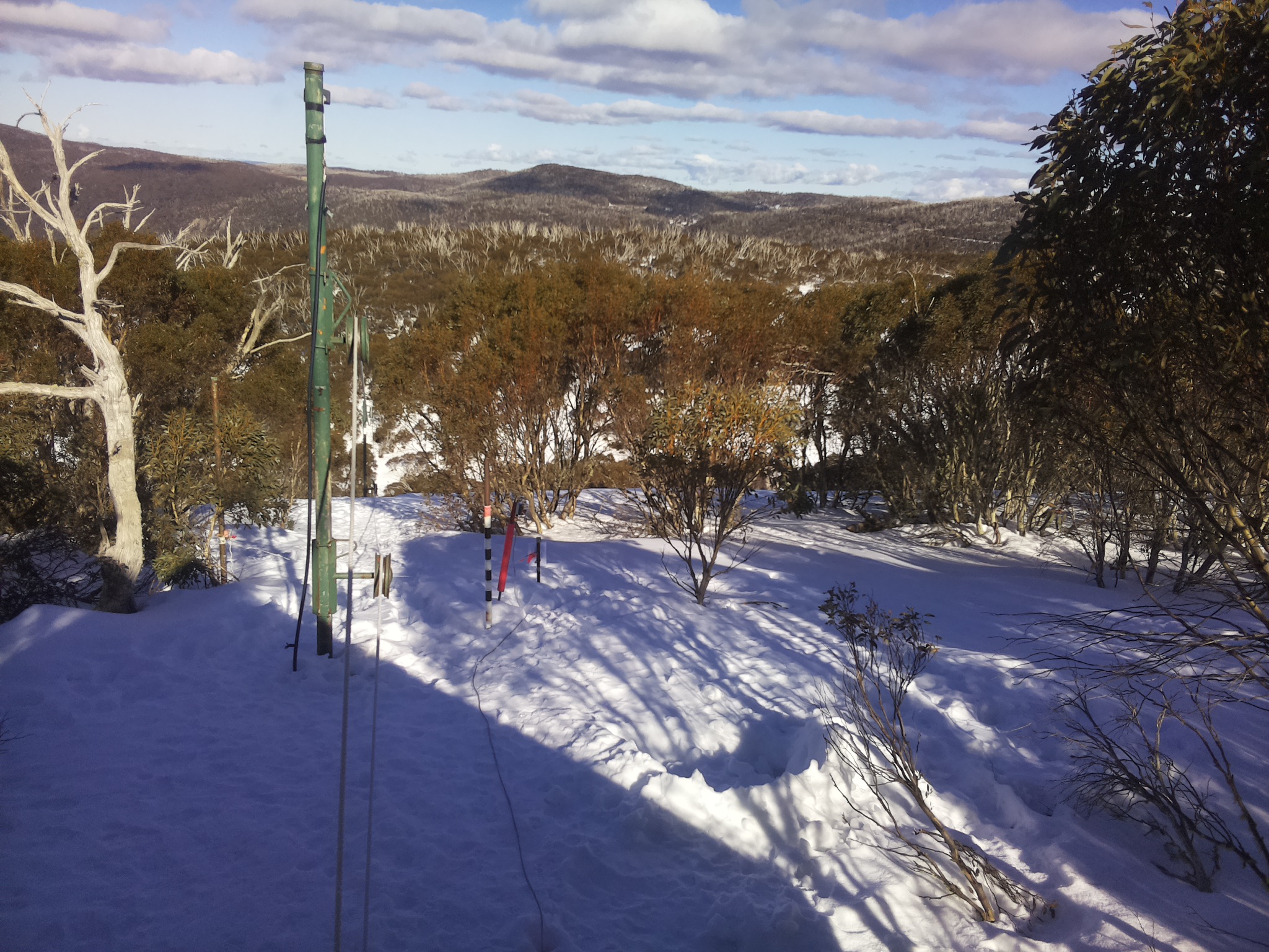 Bogong Web Cam 2:50pm Sunday 10th of August 2025