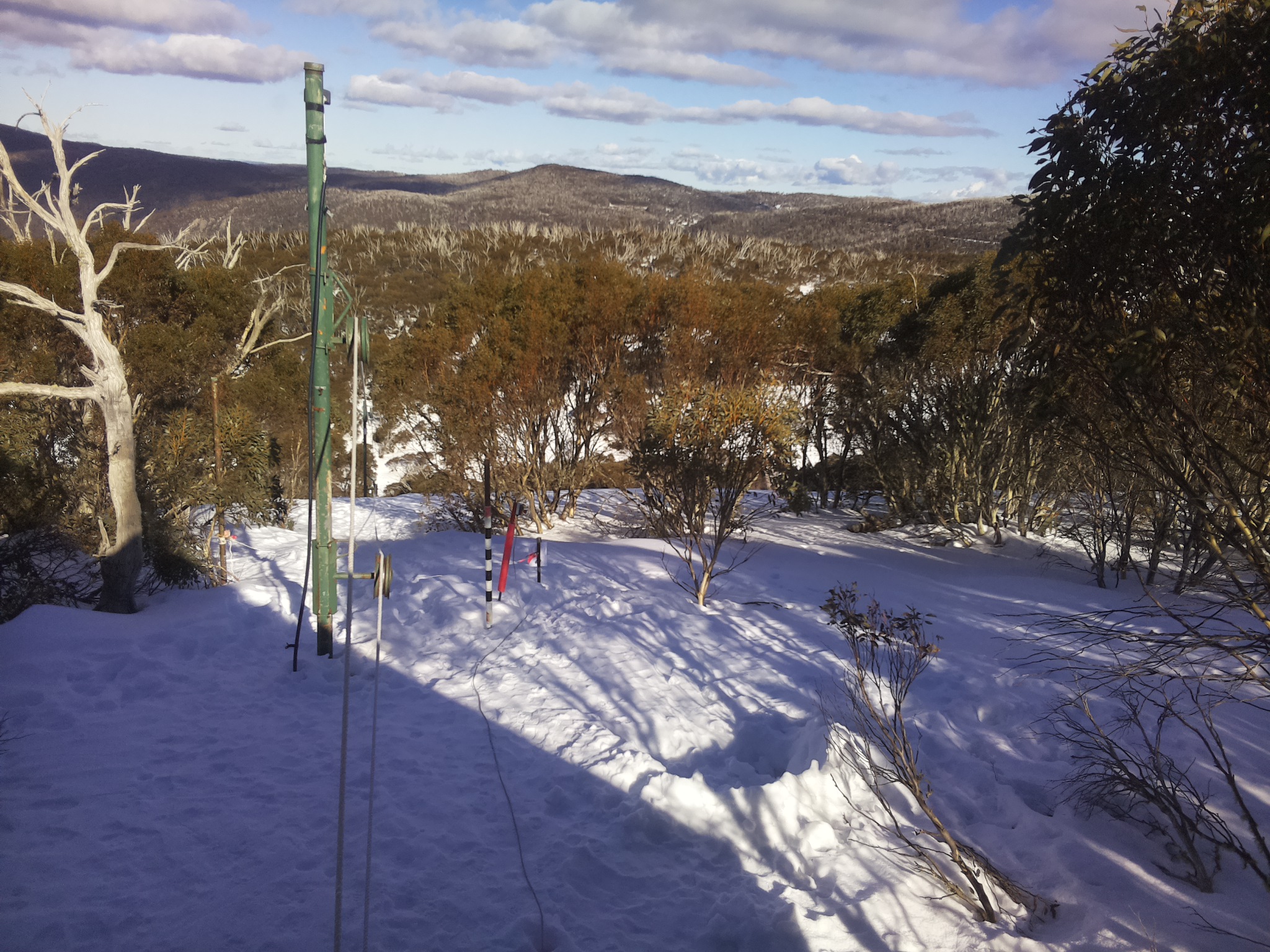 Bogong Web Cam 3:00pm Sunday 10th of August 2025
