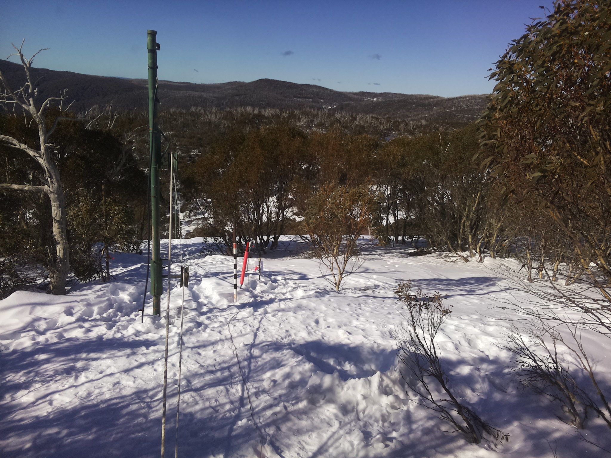 Bogong Web Cam 10:00am Monday 11th of August 2025