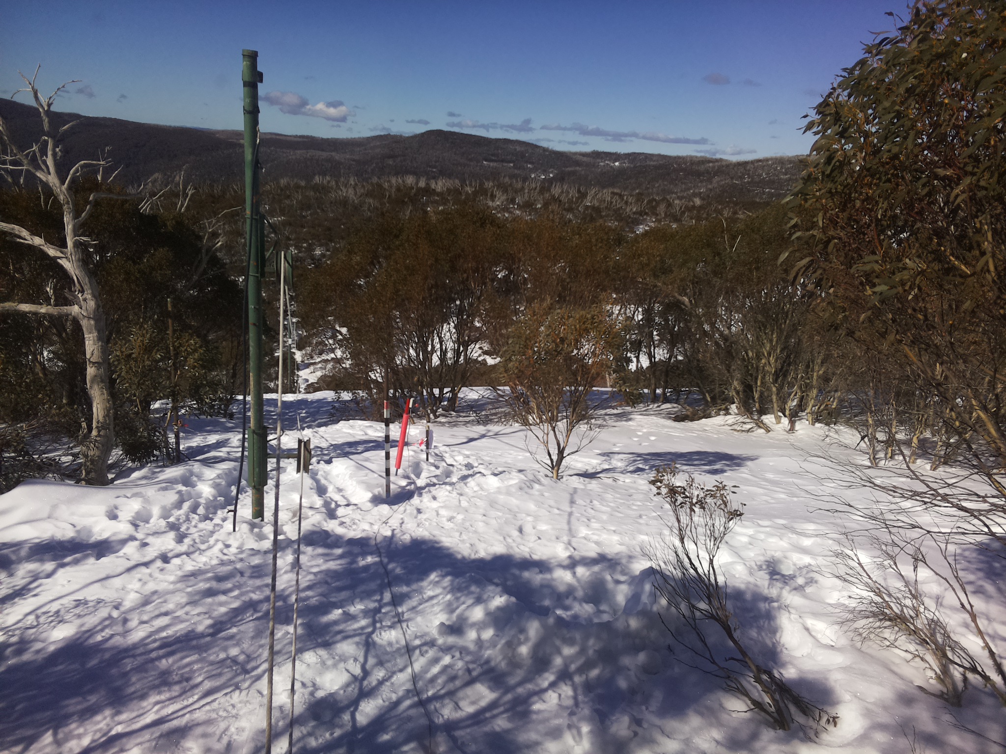 Bogong Web Cam 10:50am Monday 11th of August 2025