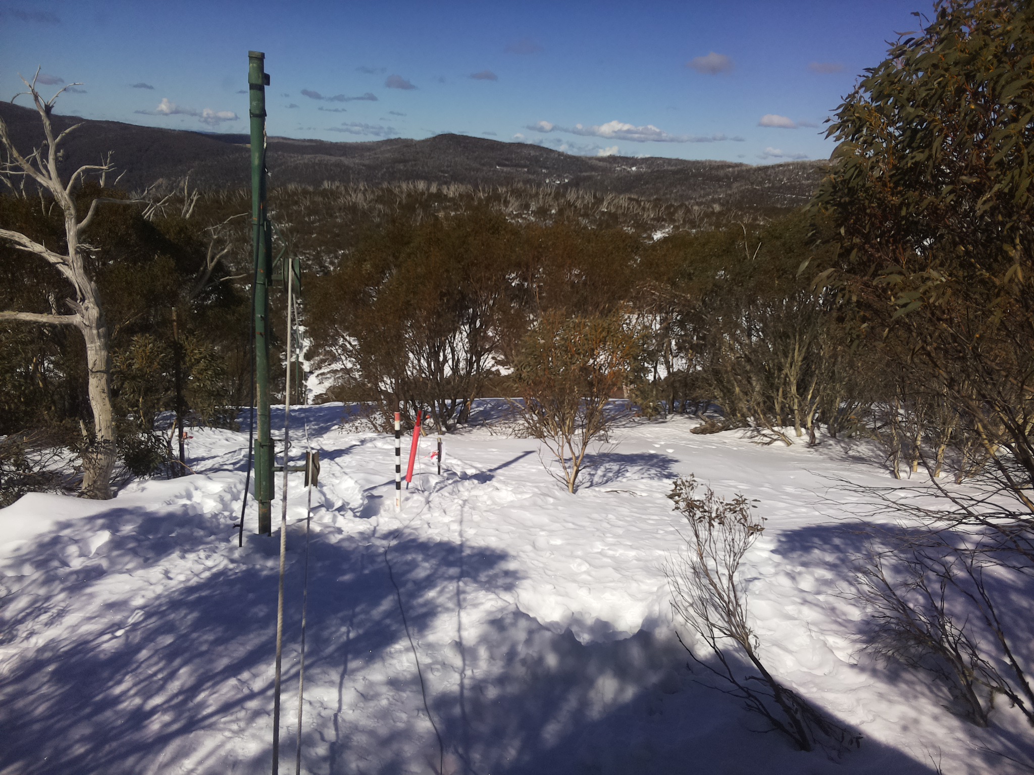 Bogong Web Cam 12:10pm Monday 11th of August 2025