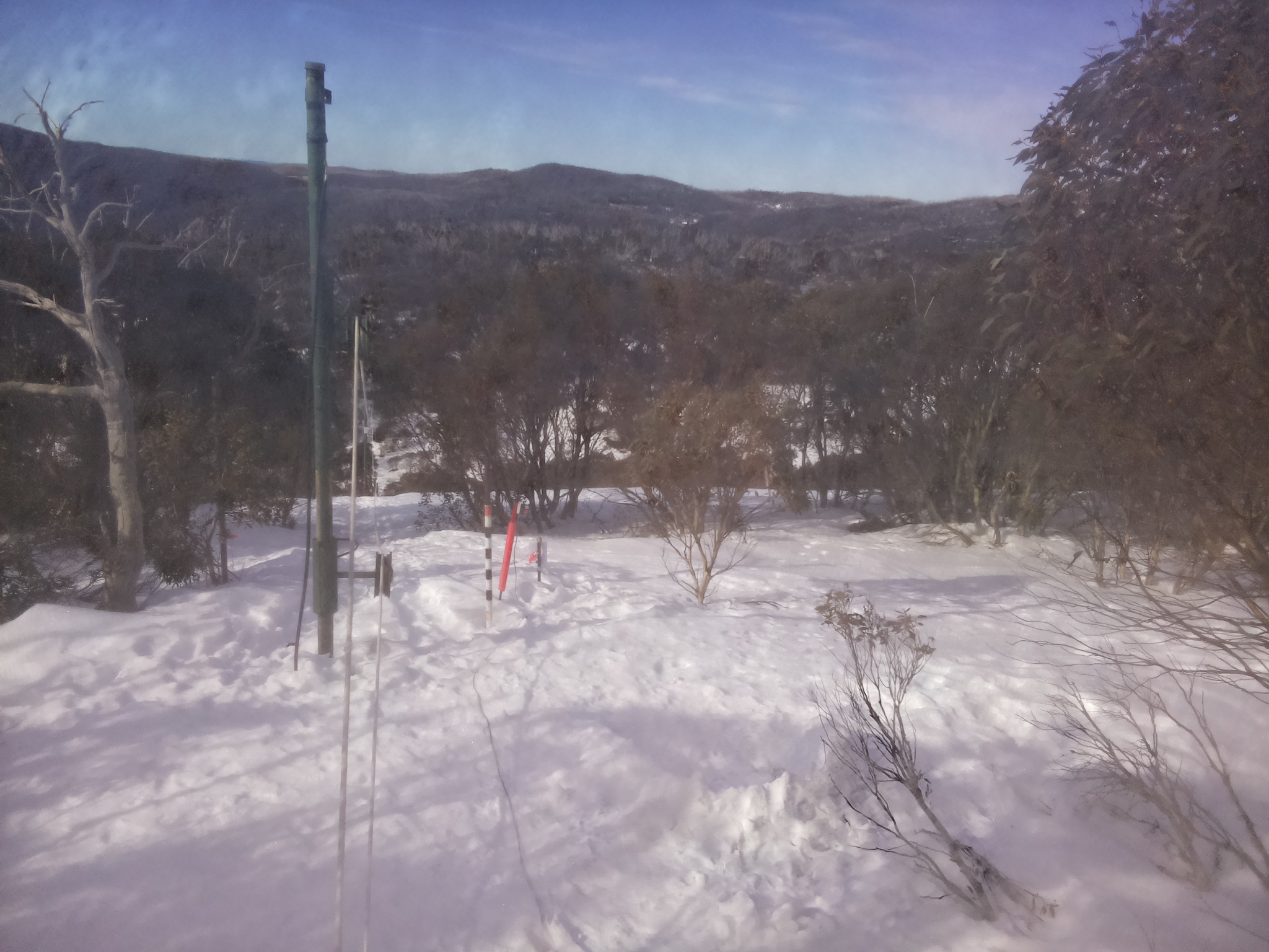 Bogong Web Cam 10:00am Tuesday 12th of August 2025