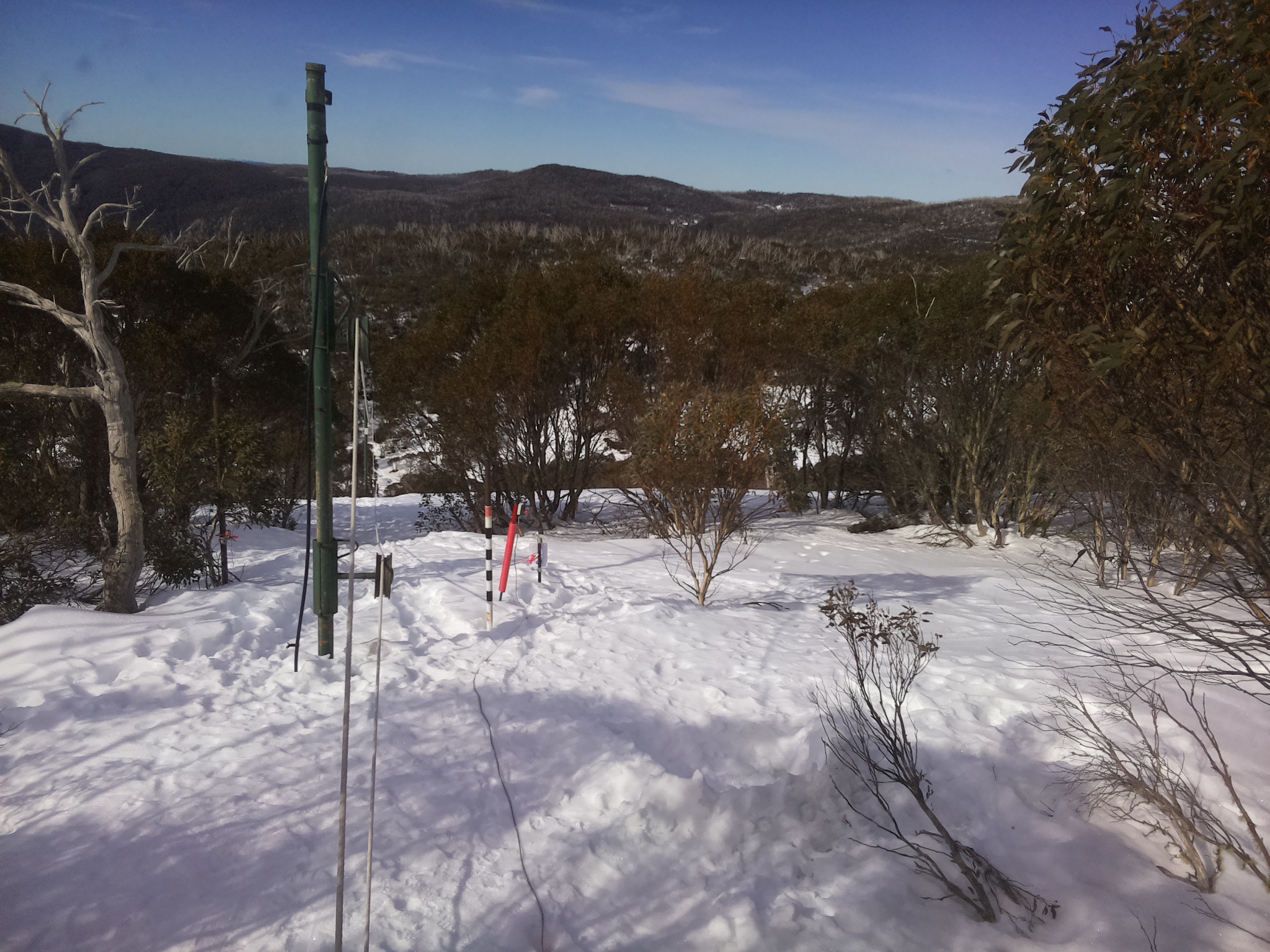 Bogong Web Cam 10:30am Tuesday 12th of August 2025