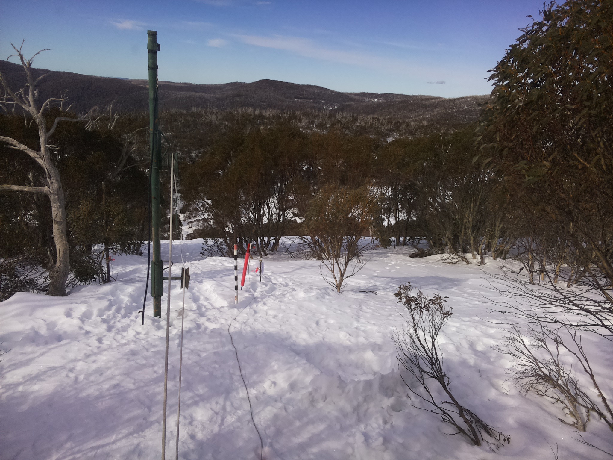 Bogong Web Cam 10:40am Tuesday 12th of August 2025