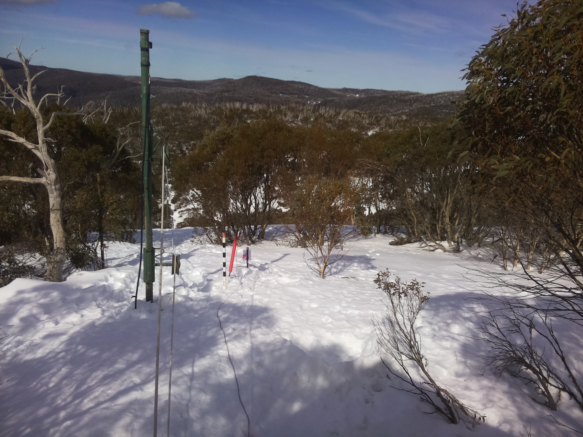 Bogong Web Cam 12:20pm Tuesday 12th of August 2025