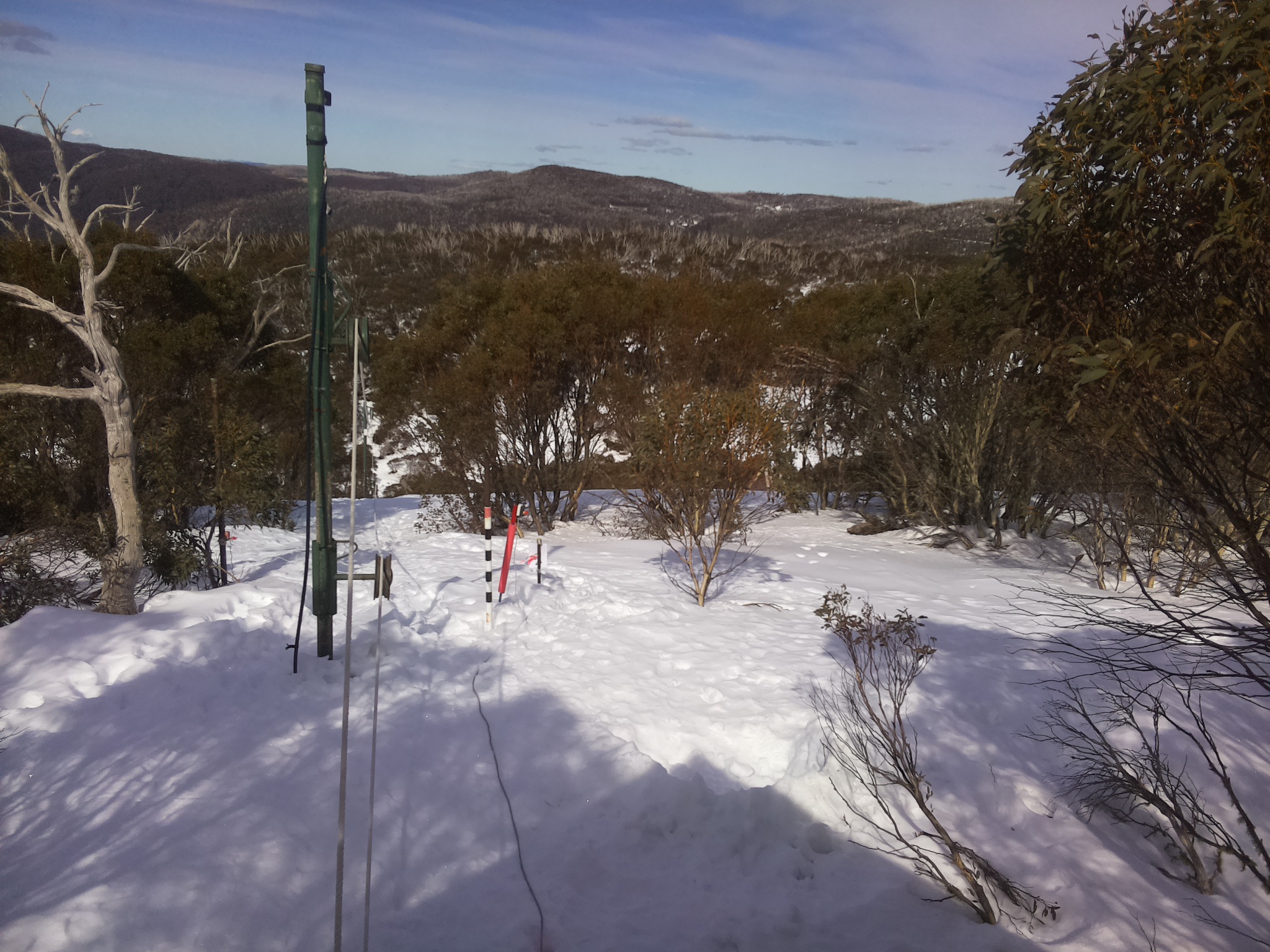 Bogong Web Cam 12:50pm Tuesday 12th of August 2025