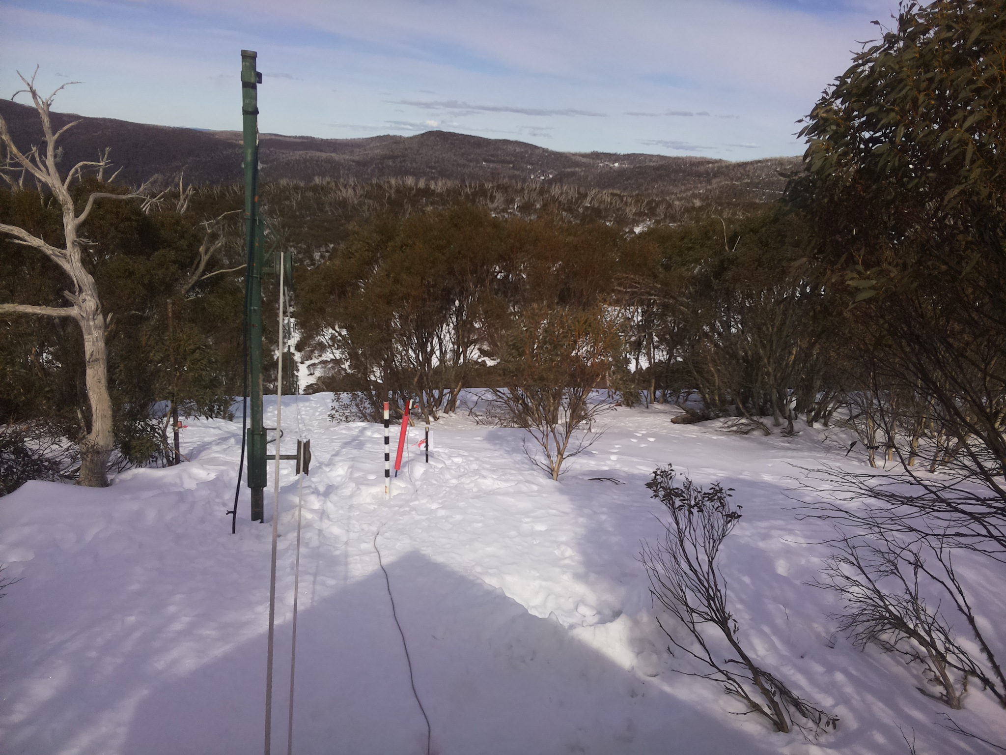 Bogong Web Cam 1:30pm Tuesday 12th of August 2025