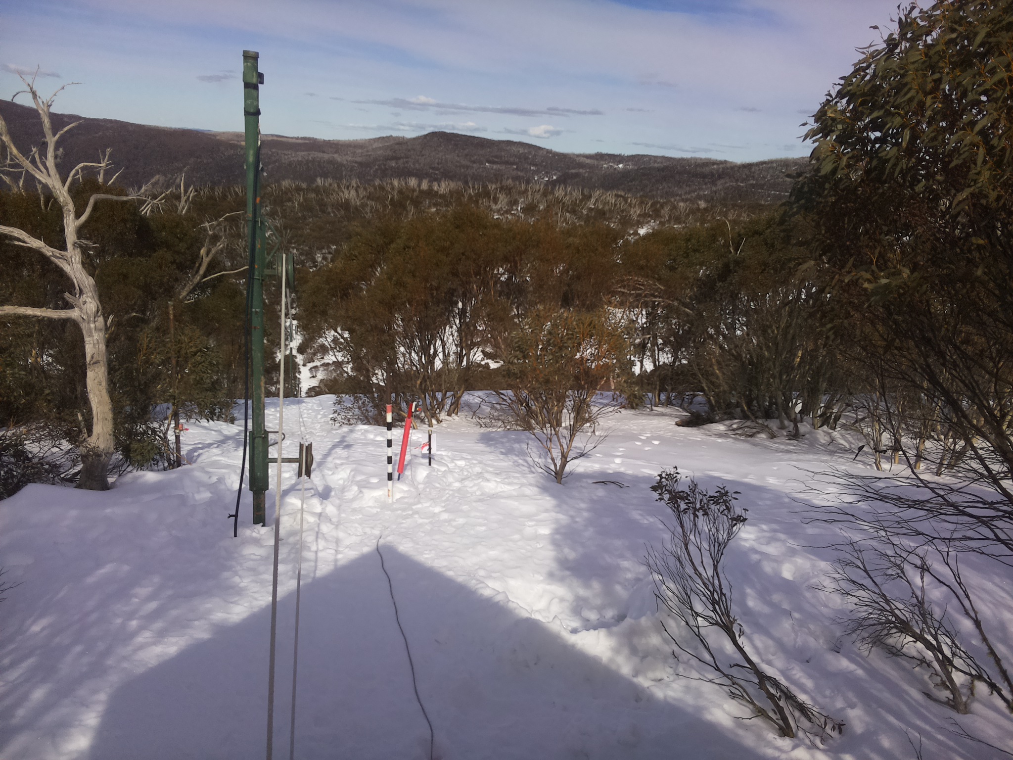 Bogong Web Cam 1:40pm Tuesday 12th of August 2025
