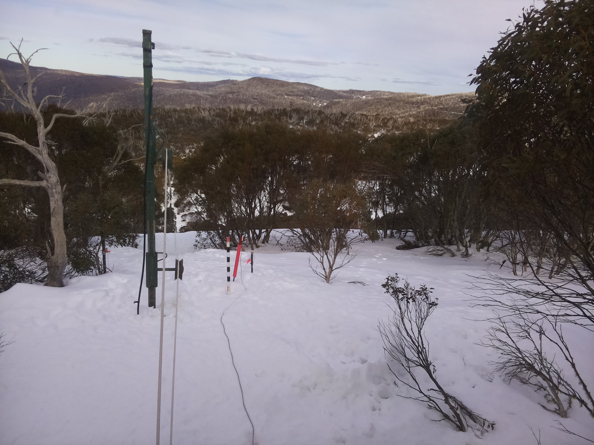 Bogong Web Cam 2:40pm Tuesday 12th of August 2025