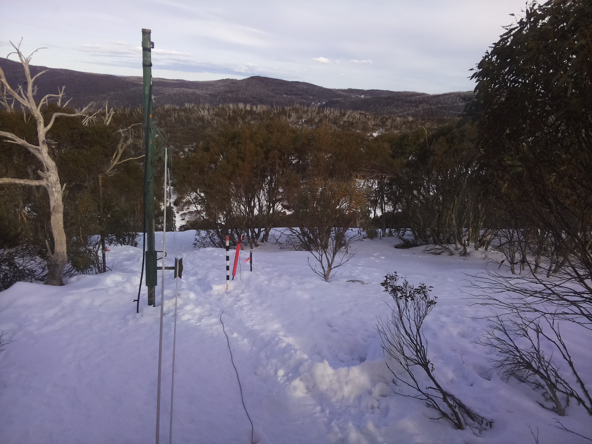 Bogong Web Cam 3:30pm Tuesday 12th of August 2025