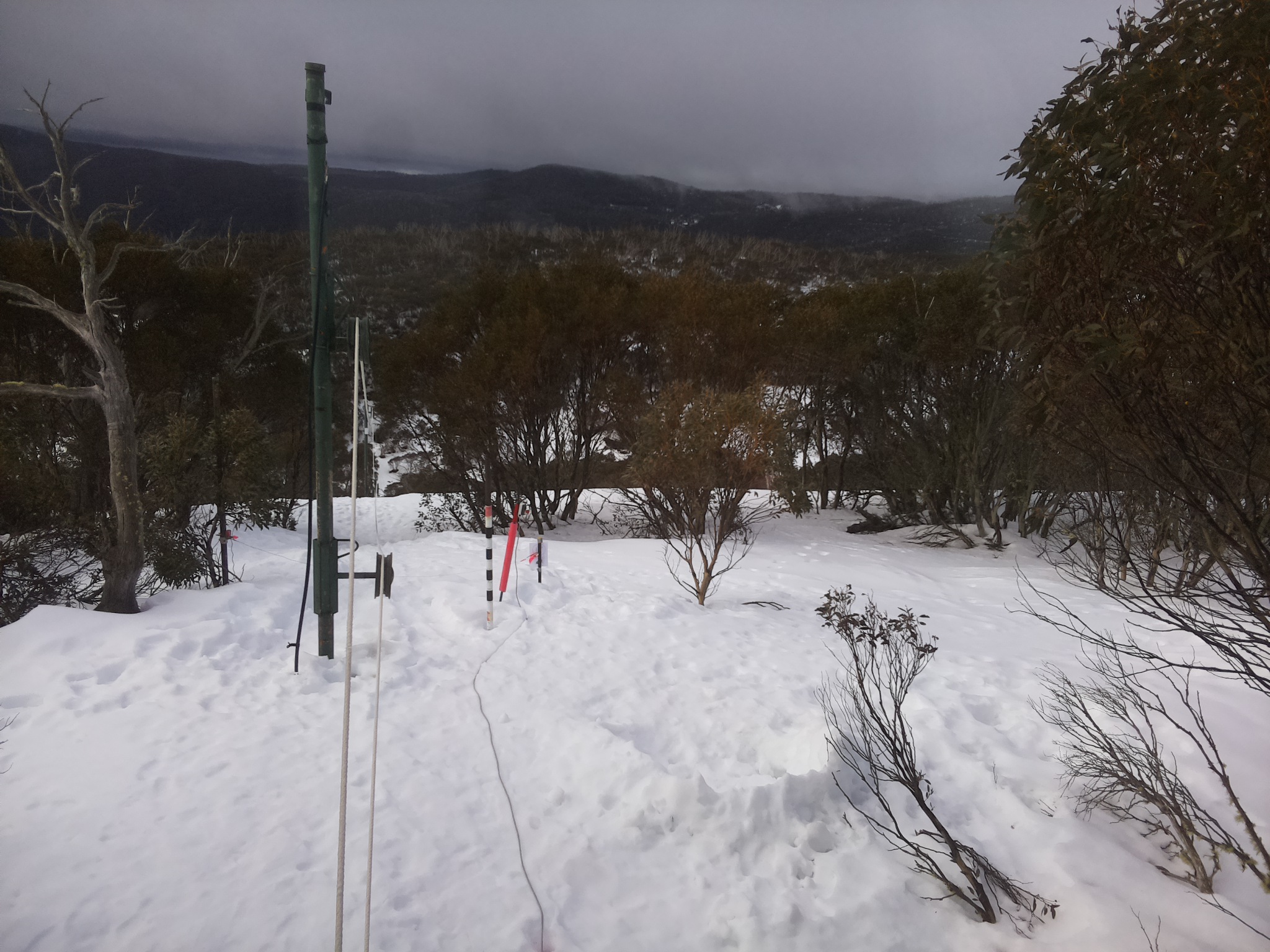 Bogong Web Cam 8:30am Wednesday 13th of August 2025
