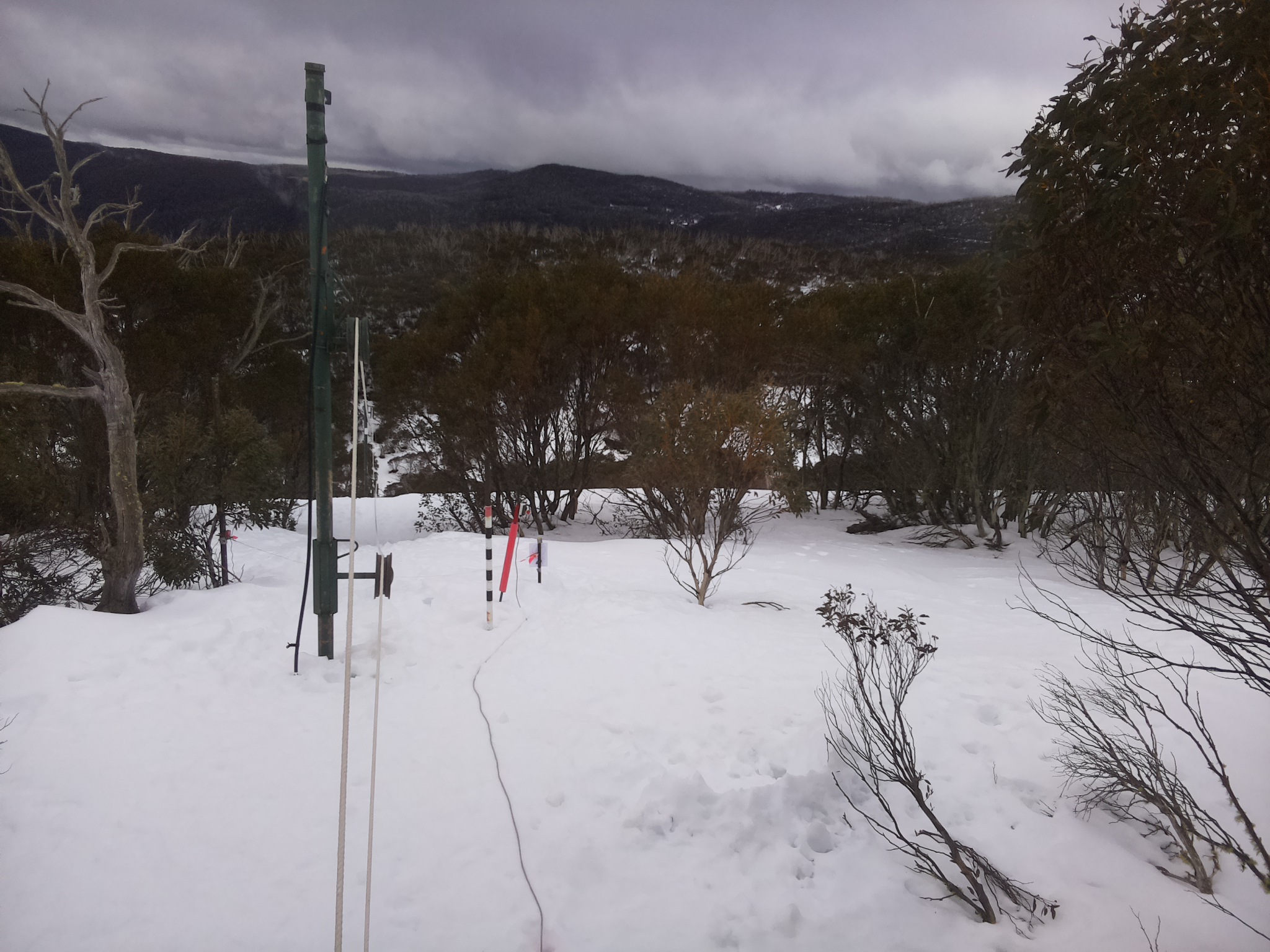 Bogong Web Cam 9:20am Wednesday 13th of August 2025