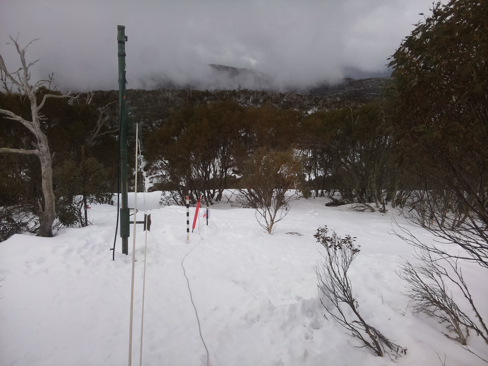 Bogong Web Cam 10:30am Wednesday 13th of August 2025