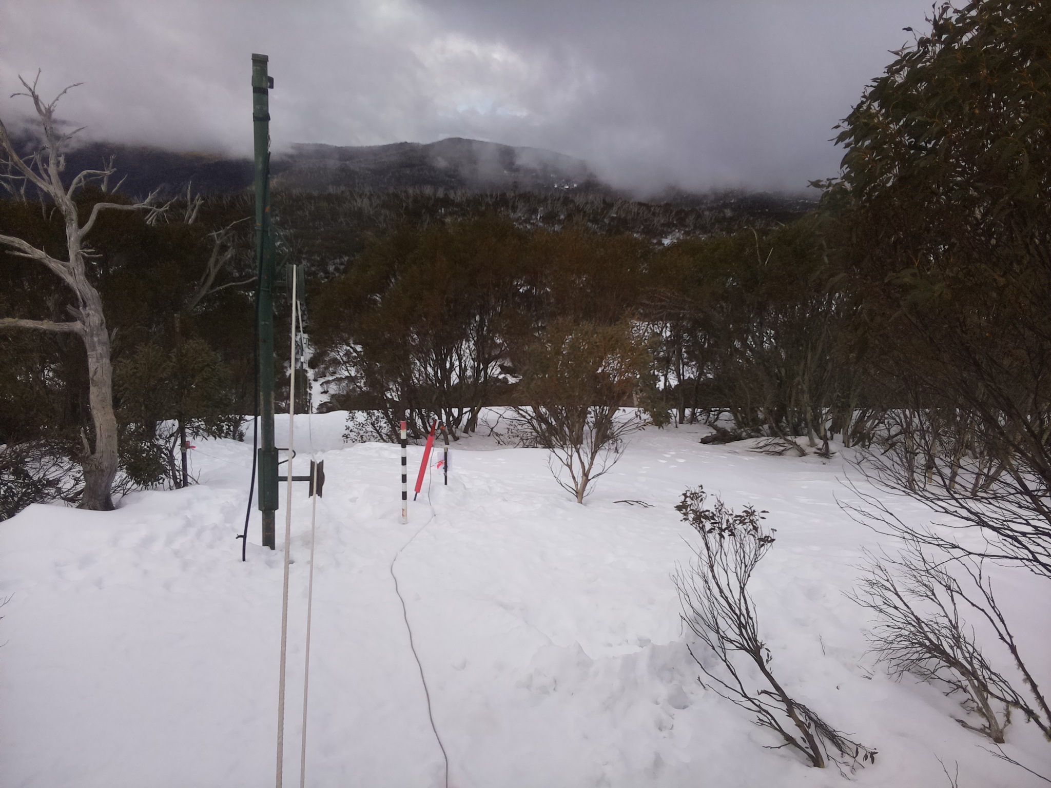 Bogong Web Cam 12:00pm Wednesday 13th of August 2025