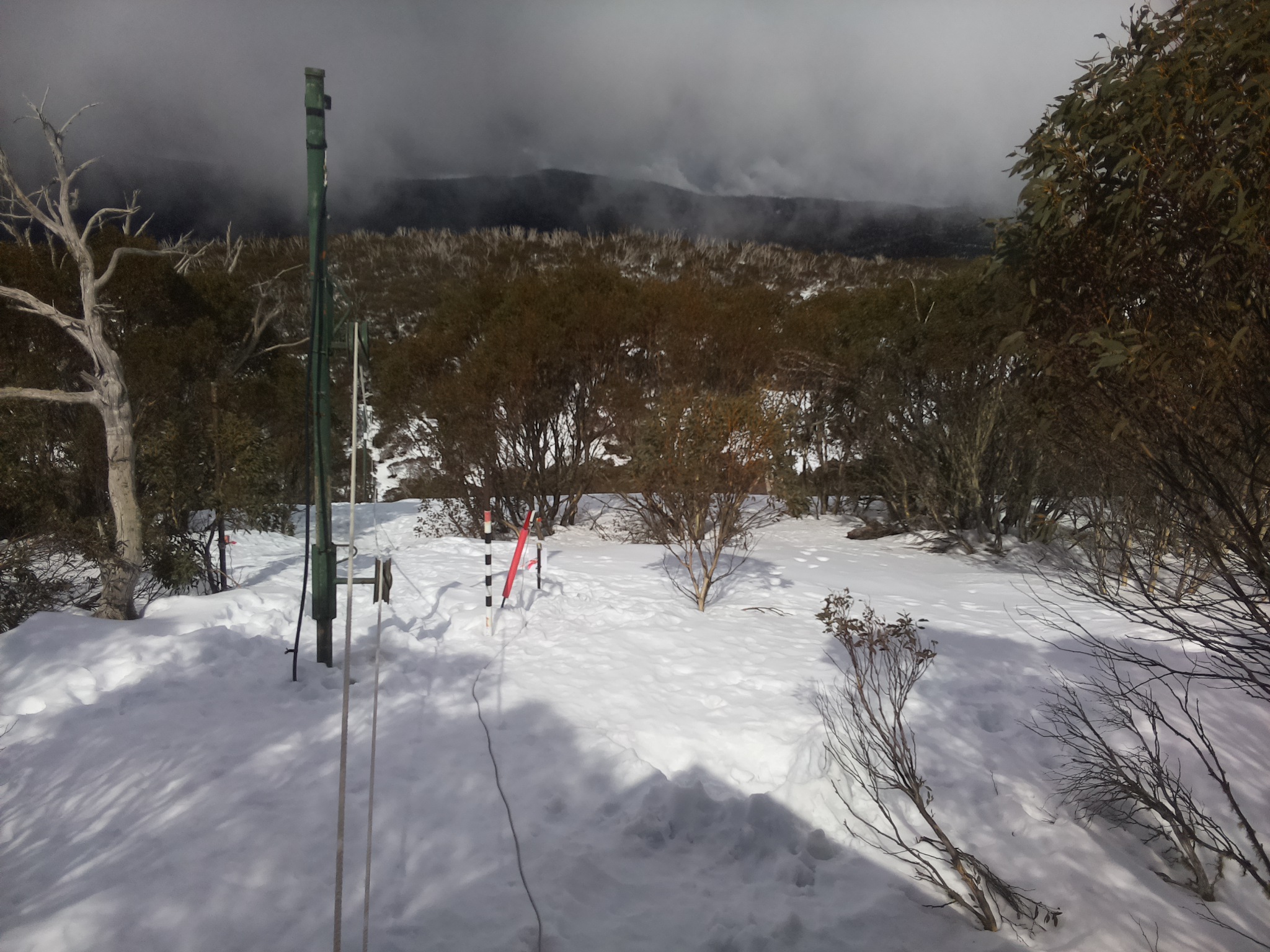Bogong Web Cam 12:50pm Wednesday 13th of August 2025
