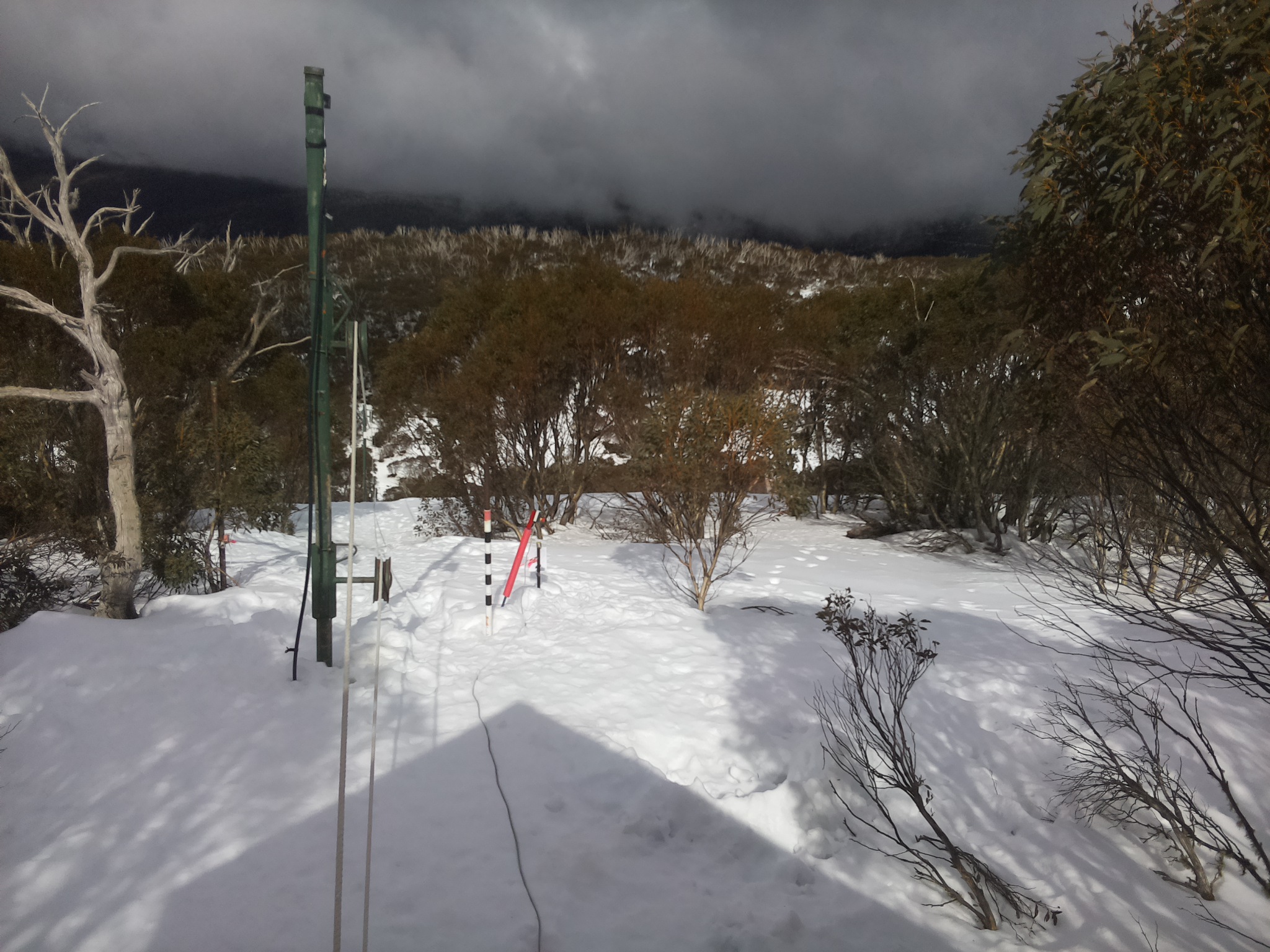 Bogong Web Cam 1:30pm Wednesday 13th of August 2025