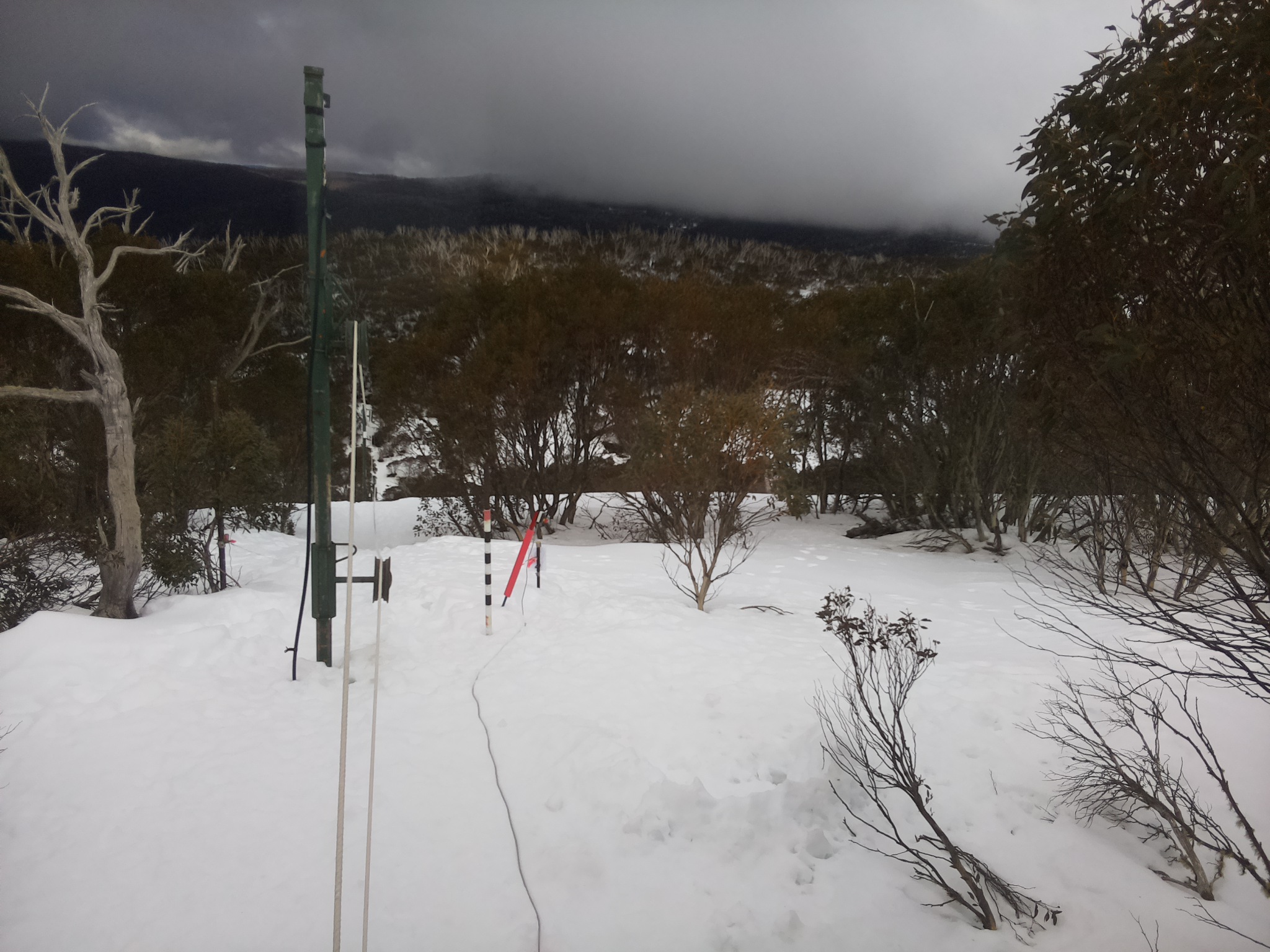 Bogong Web Cam 2:00pm Wednesday 13th of August 2025