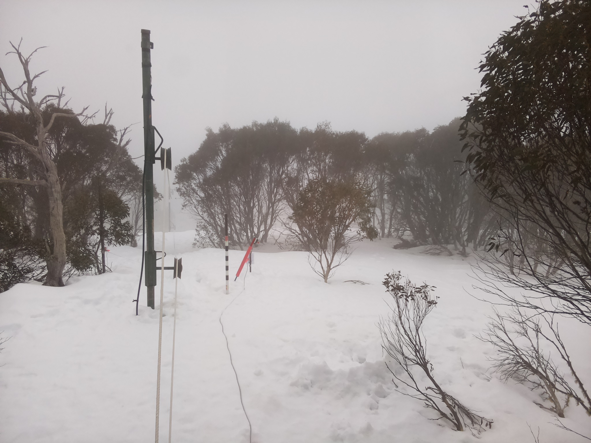 Bogong Web Cam 3:30pm Wednesday 13th of August 2025