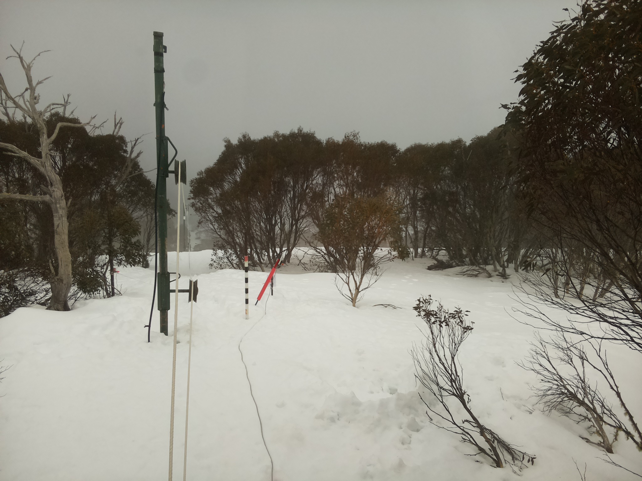 Bogong Web Cam 4:30pm Wednesday 13th of August 2025