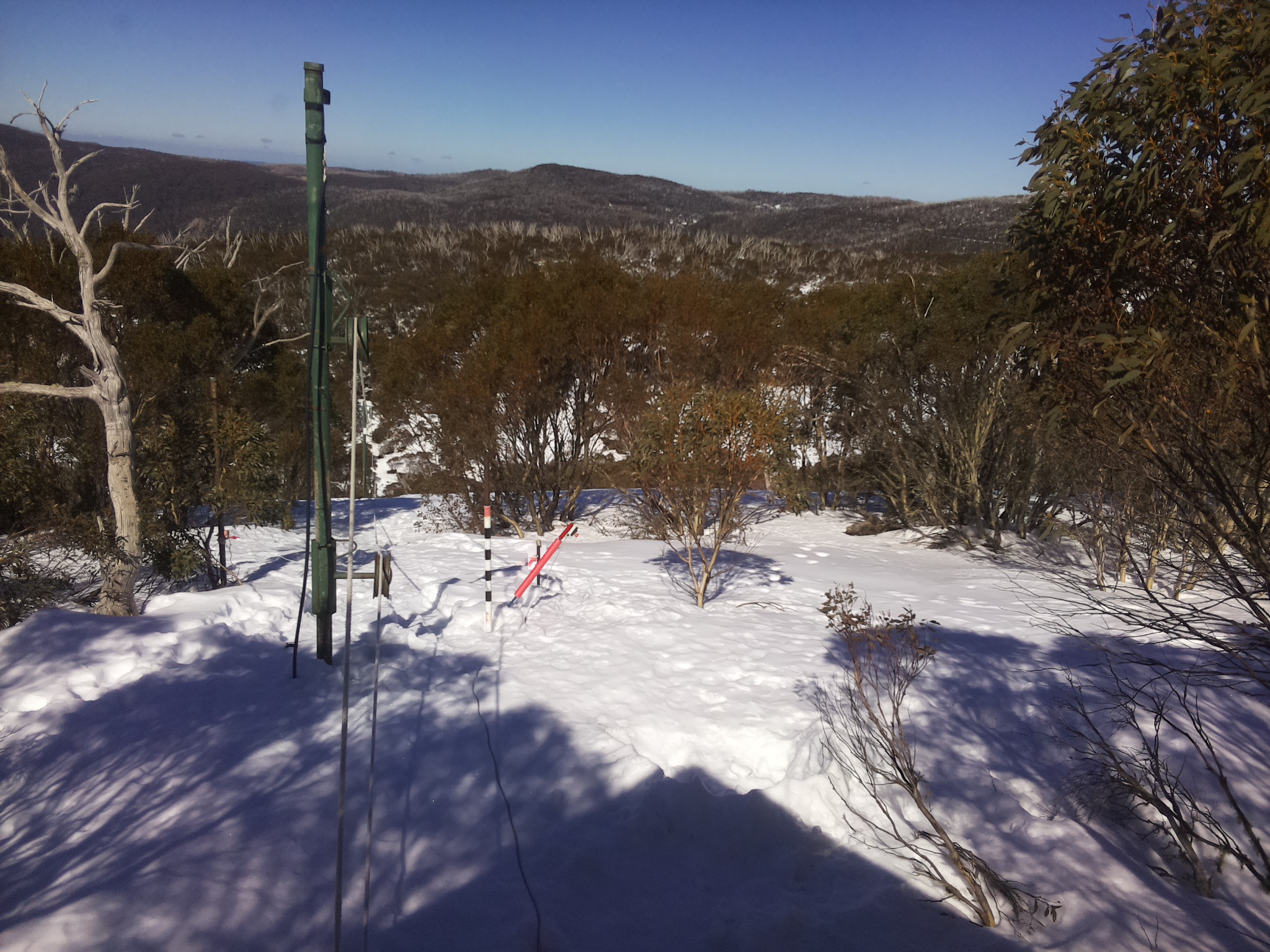 Bogong Web Cam 12:50pm Thursday 14th of August 2025