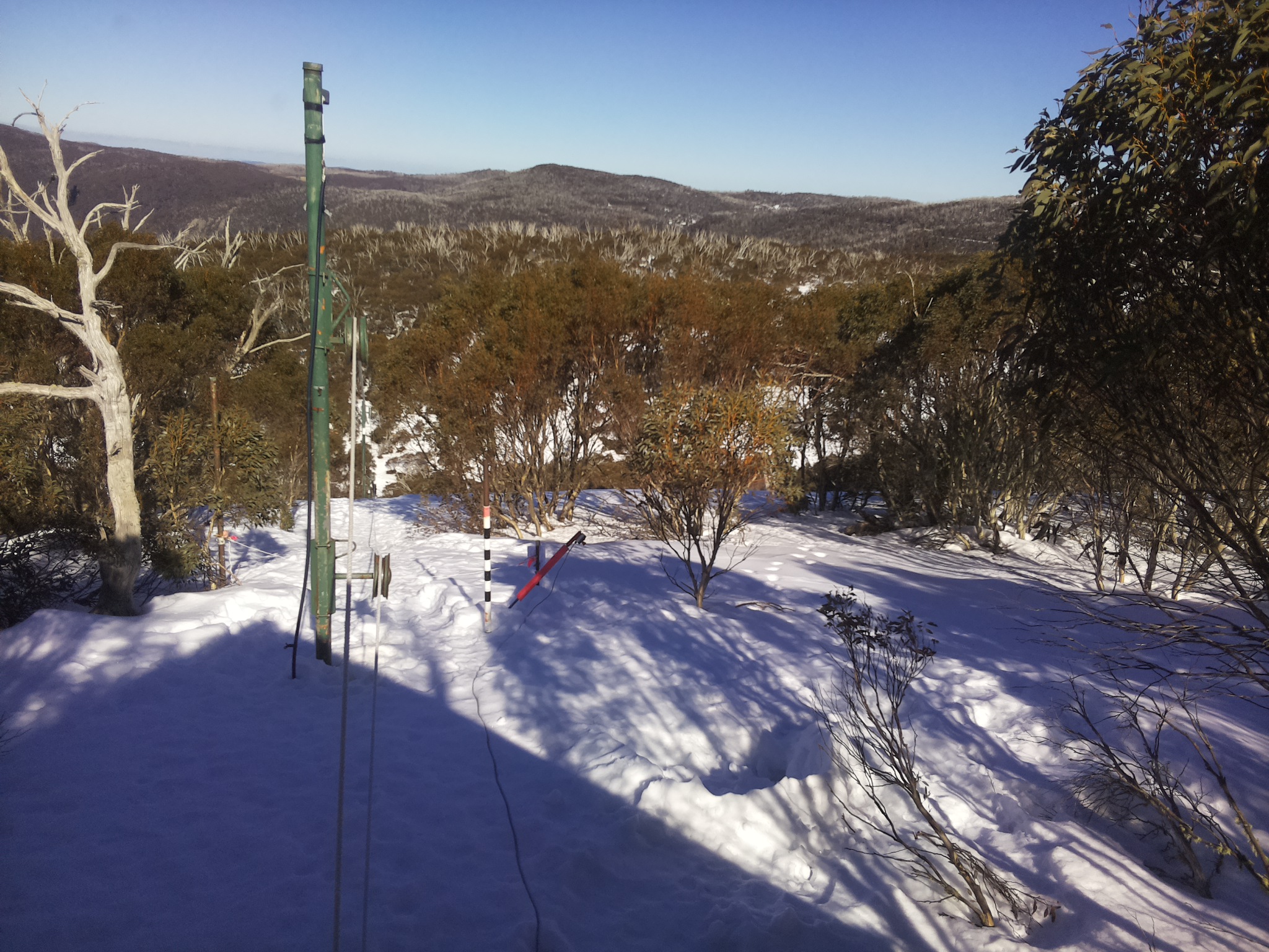 Bogong Web Cam 2:30pm Thursday 14th of August 2025