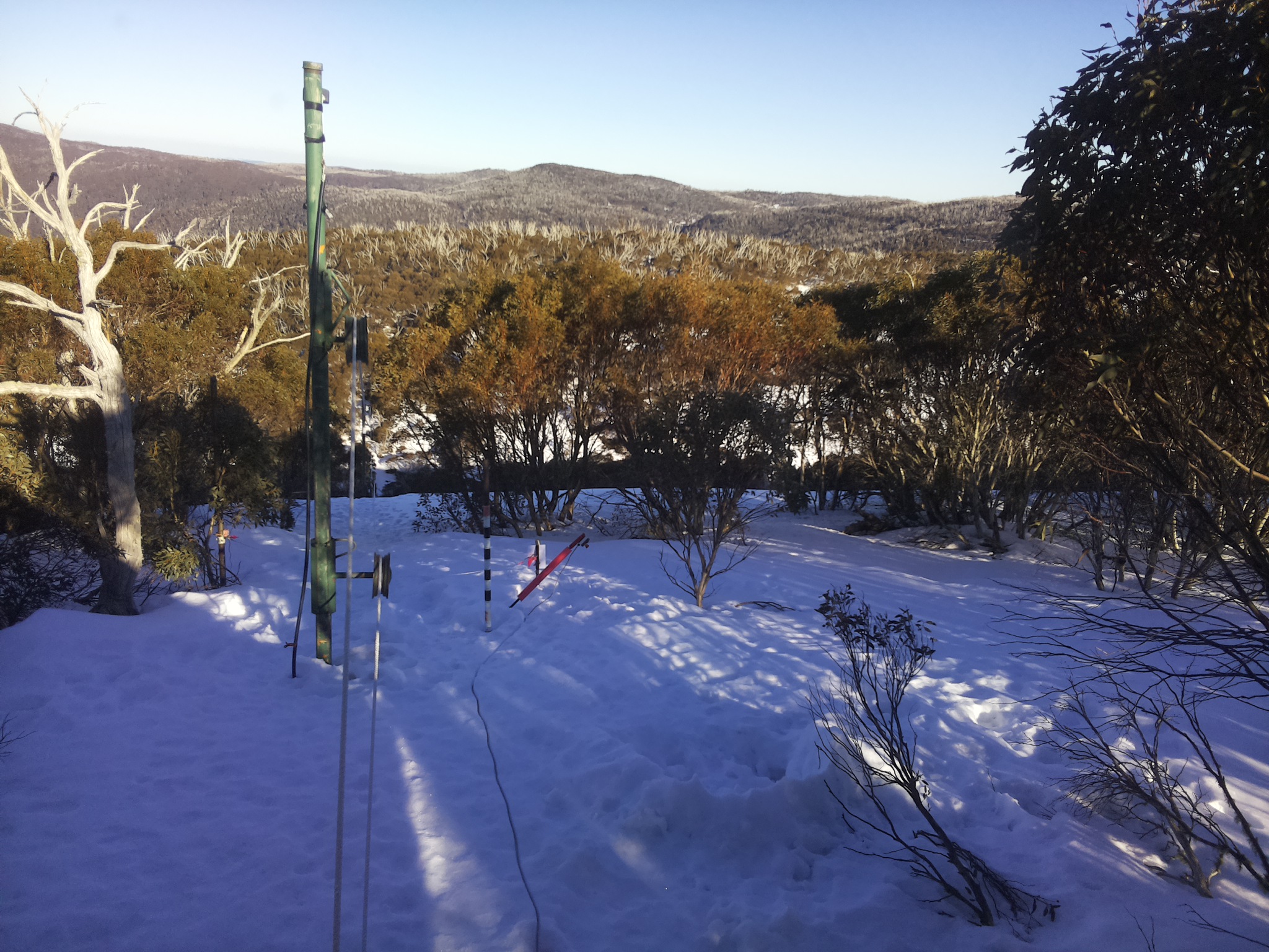Bogong Web Cam 4:00pm Thursday 14th of August 2025